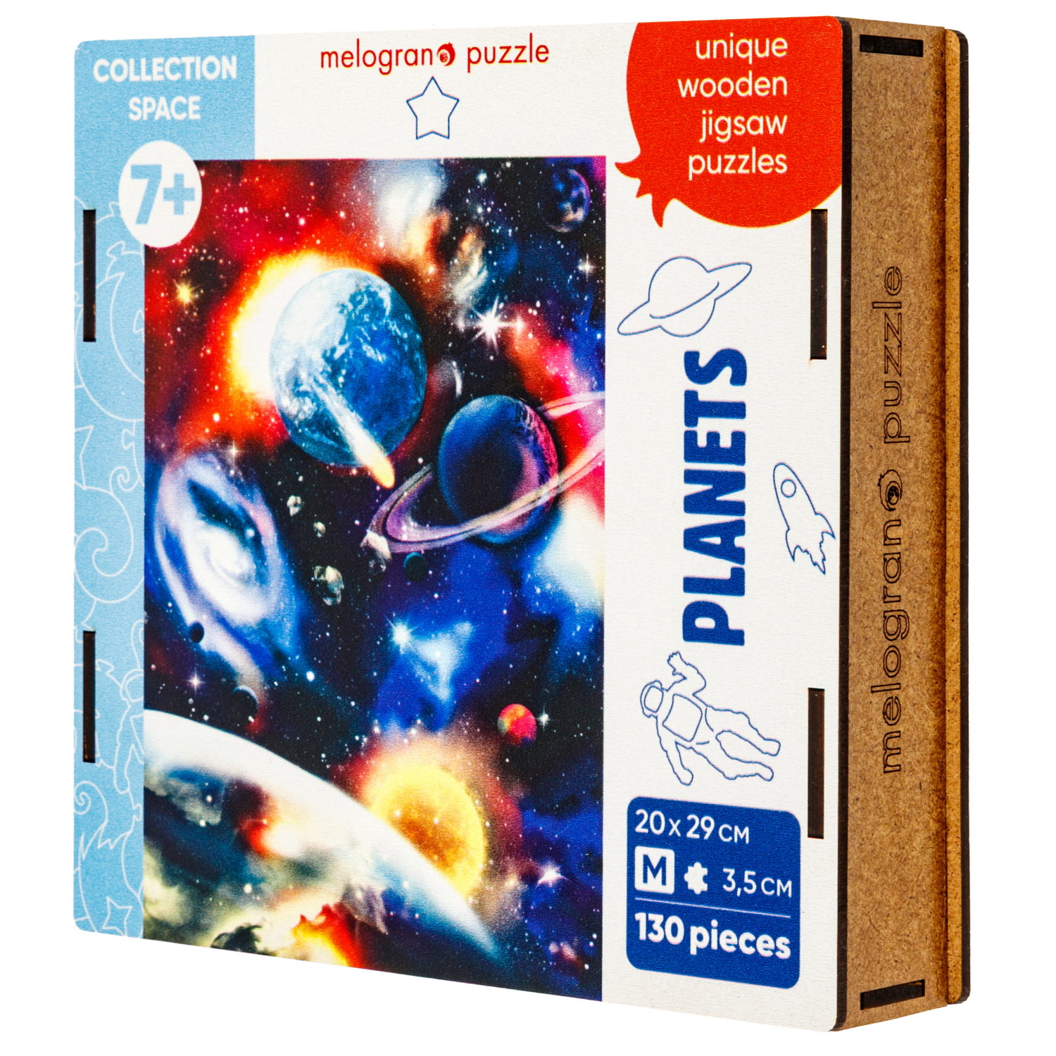 Пазлы Collection Space Космос, 130 деталей