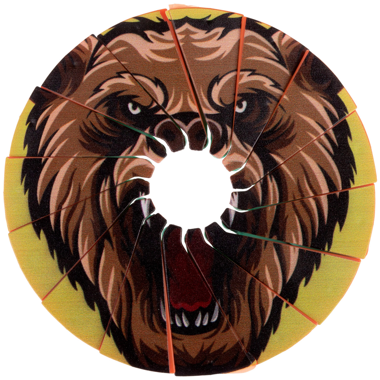 Фрисби складной 1TOY 12/25 см, с принтом, 9 видов в ассортименте