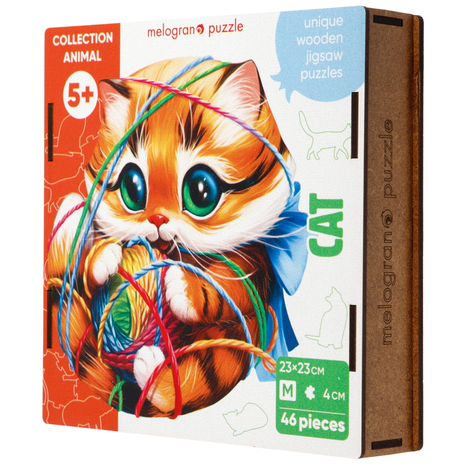 Пазлы Collection Animals Котенок, 46 деталей