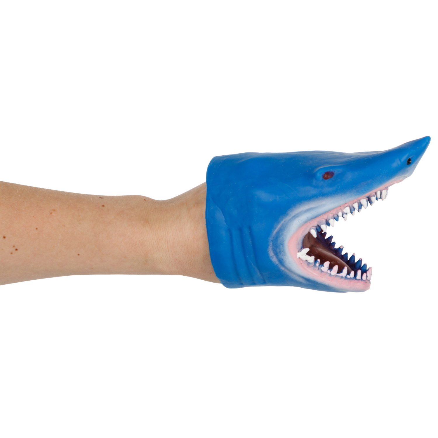 1toy Зверуки большие на руку, 6 видов, 12 шт в д/б