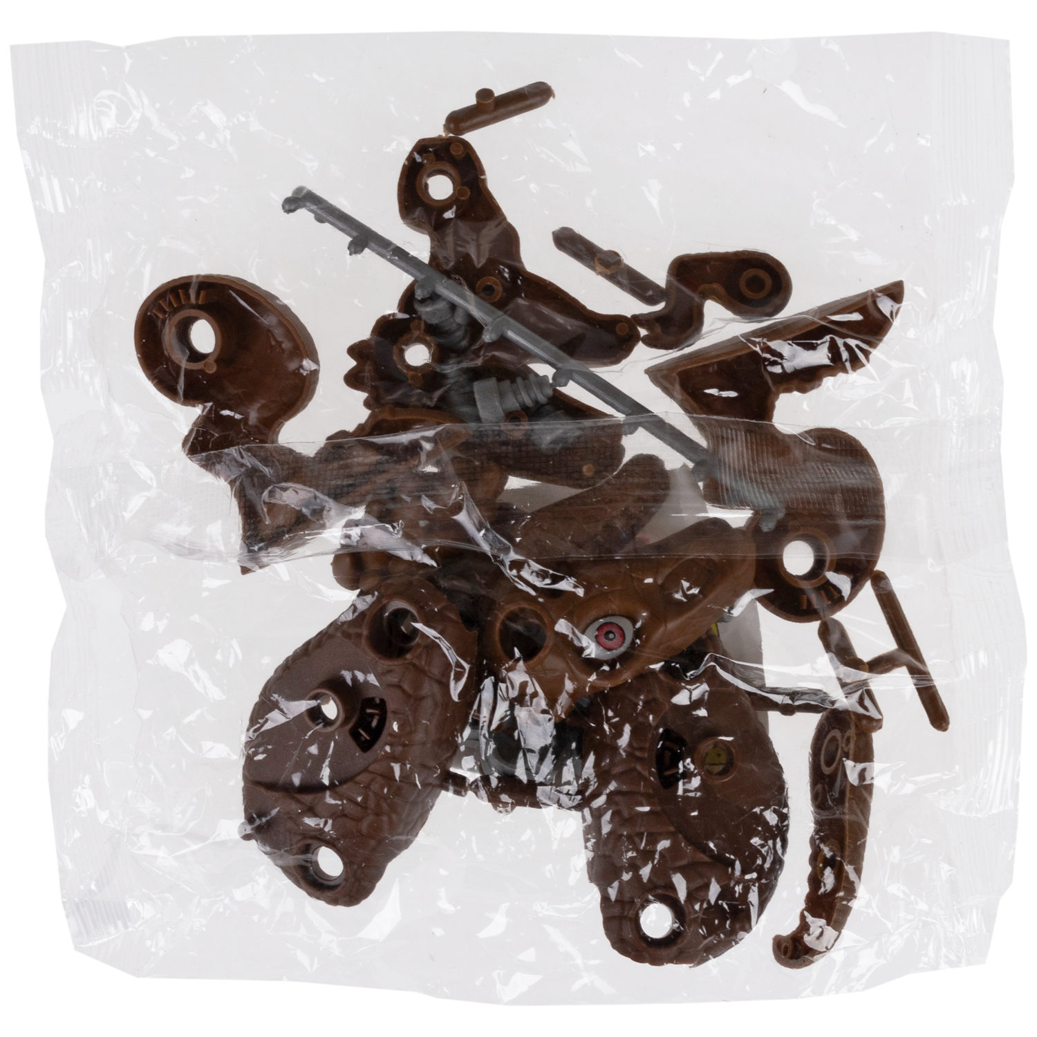 Конструктор 1TOY Динопарк "Клетка с динозавром", с отверткой, винтовой