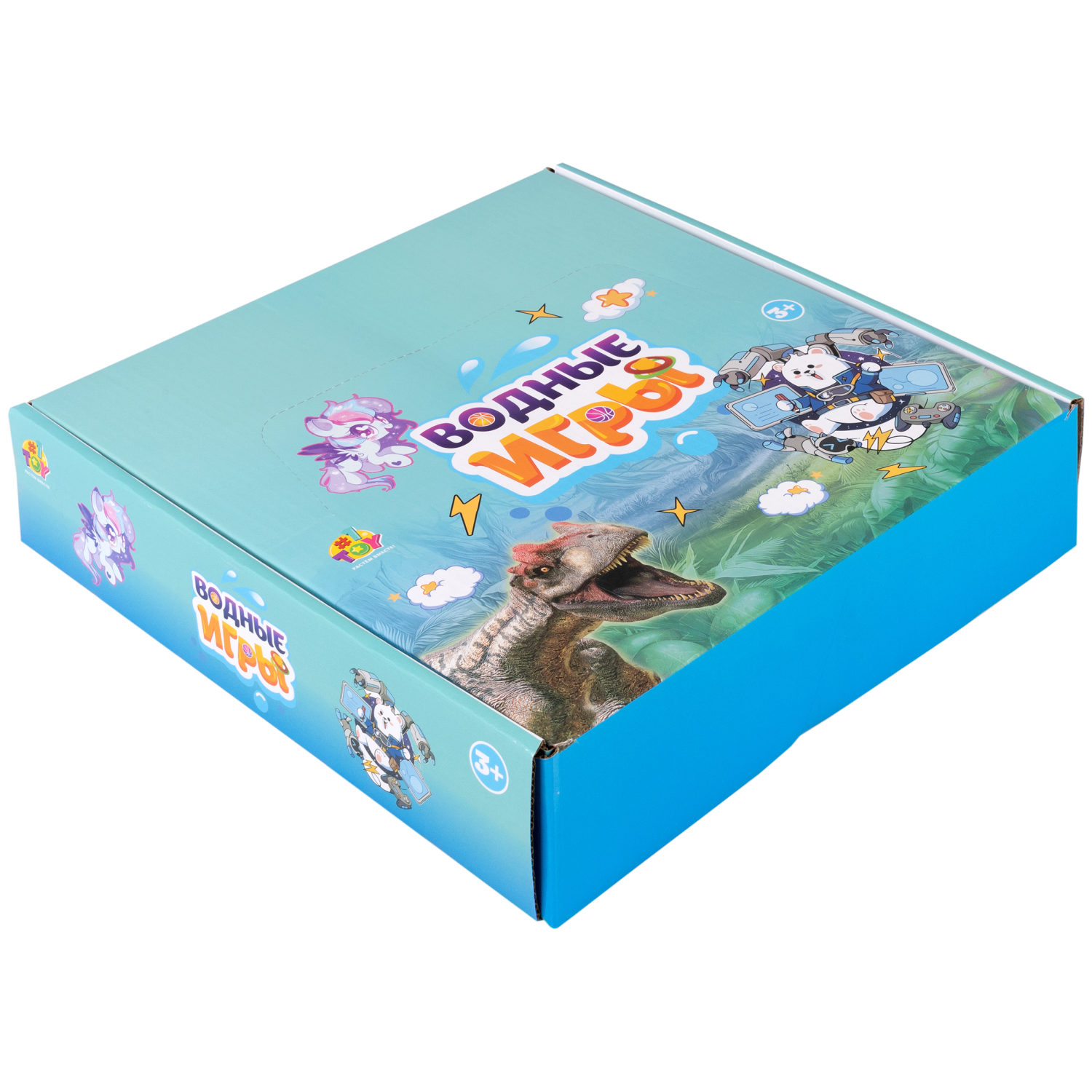 1TOY Игра с водой Забрось мячики Мишка аниме, 3 вида в ассортименте