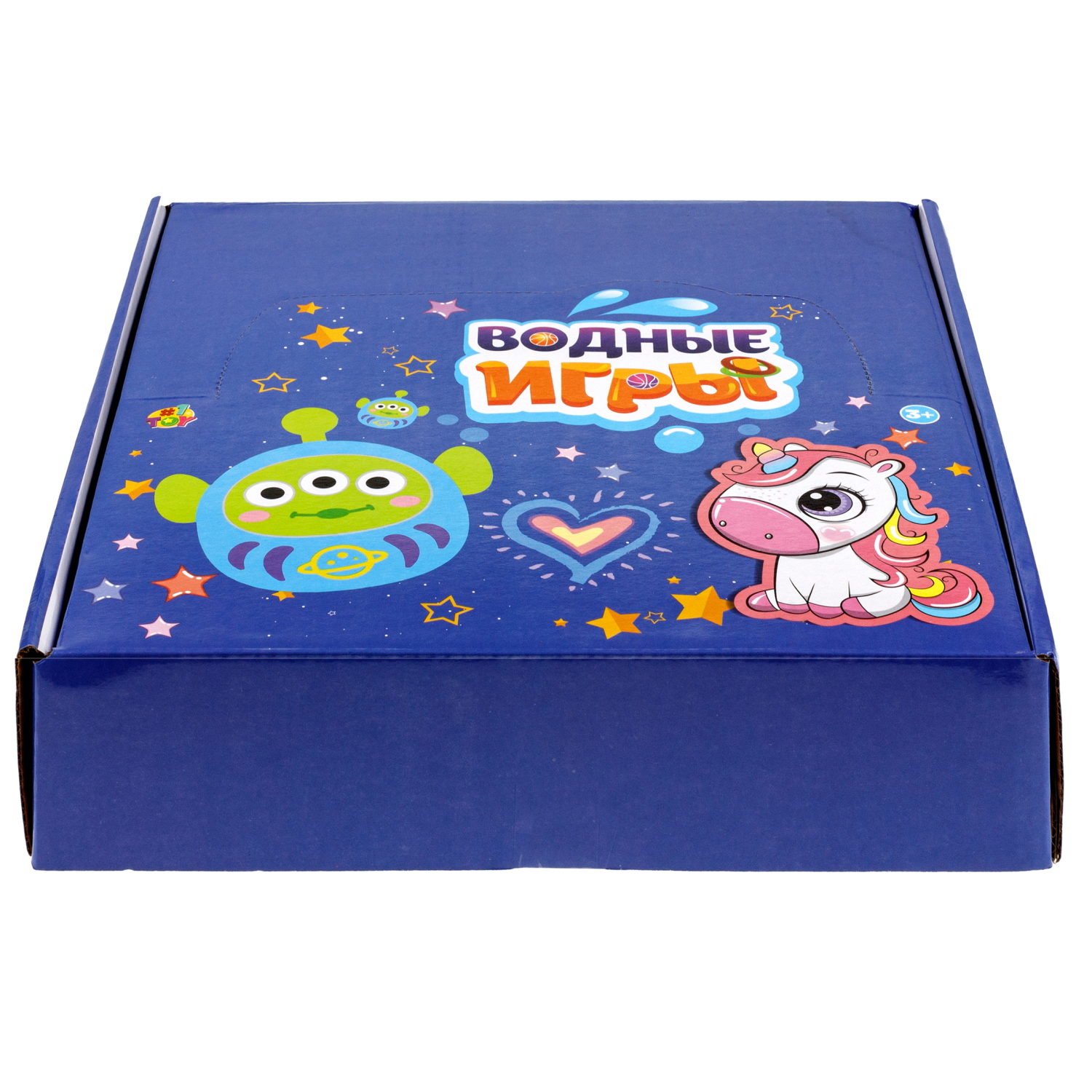 1TOY Игра с водой забрось мячики инопланетяне, 3 вида в асс. 12*6*2,3см, 24 шт в дисплей боксе