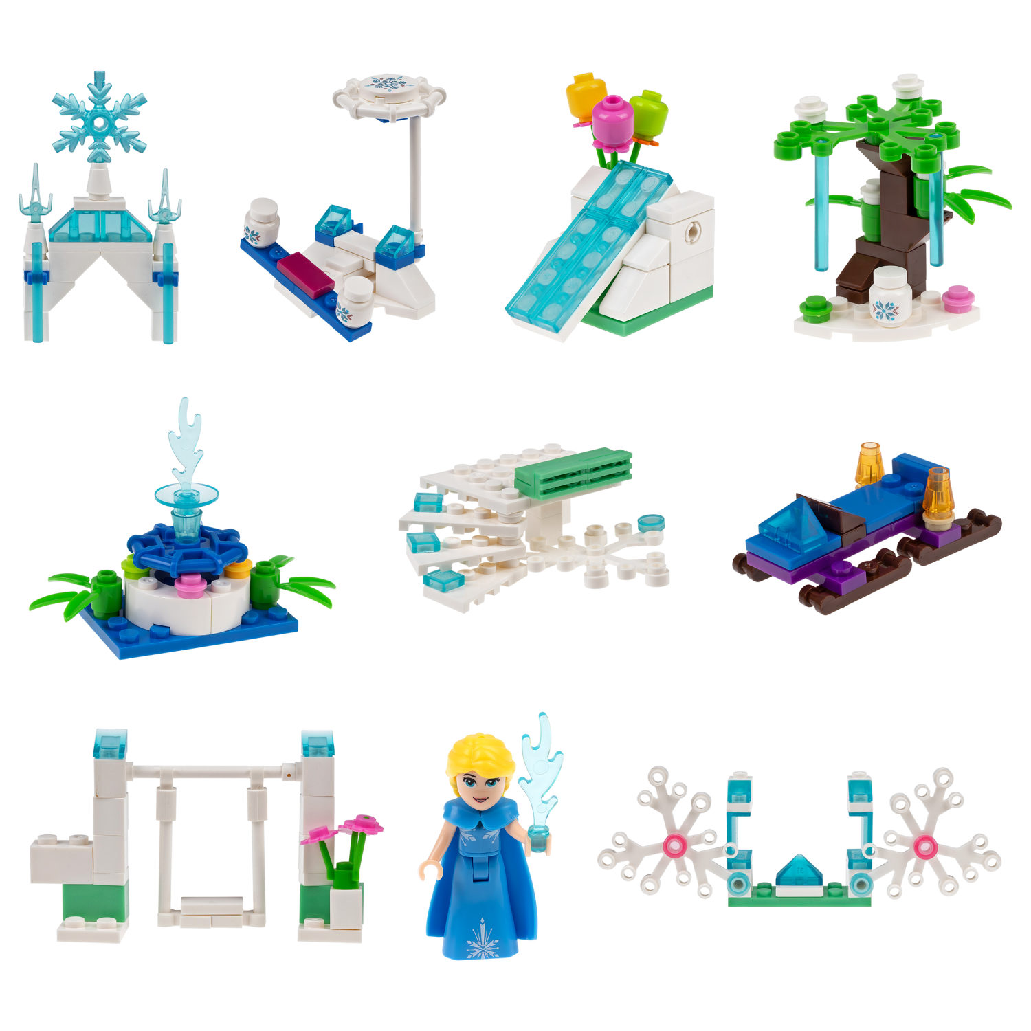 1TOY конструктор Blockformers "Парк принцессы", в ассортименте 10 видов