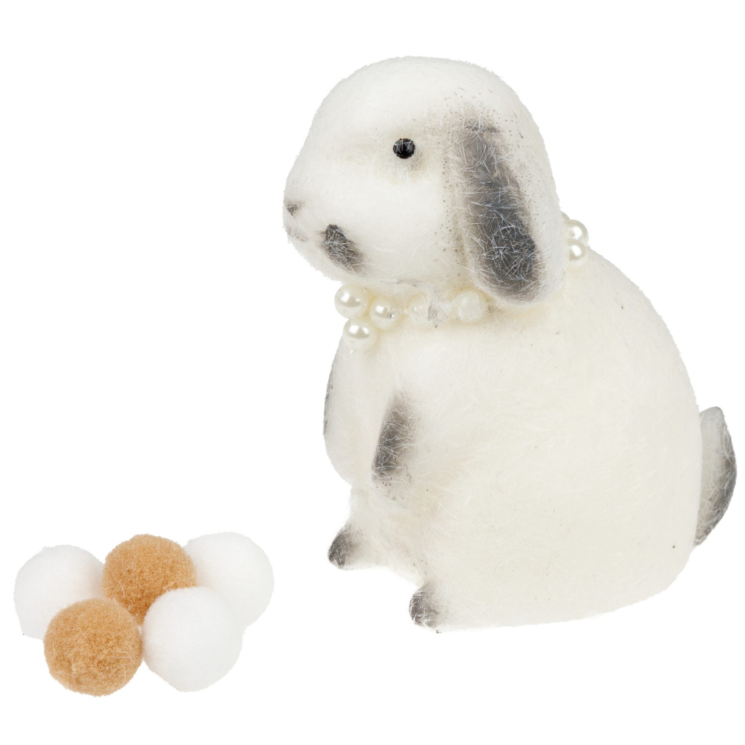 Таба сквиш 1TOY Крутой замес Пушок кролик, 8х6х4 см