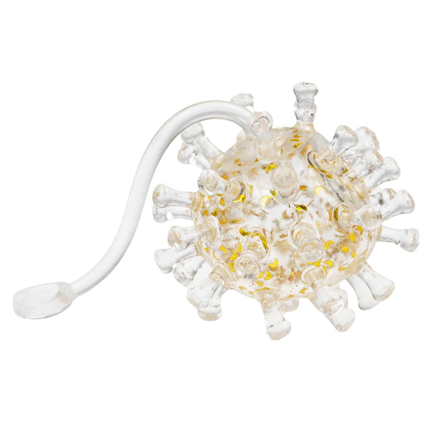 Игрушка ДУТИКИ 1TOY Вирус, прозрачный, максимальный размер 25 см, 3 вида в ассортименте