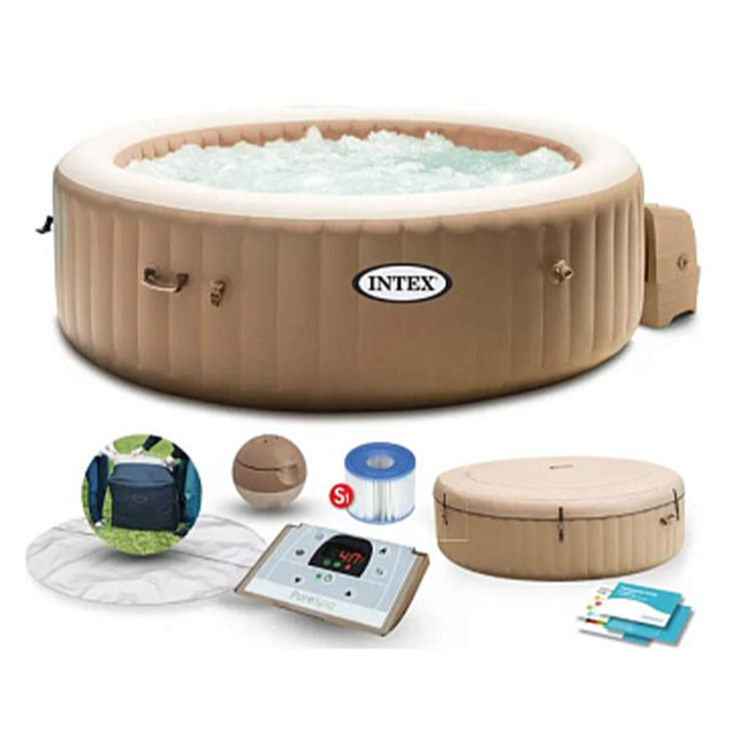 спа-центр кругл., 4 чел. 196х145см, 2200/220В