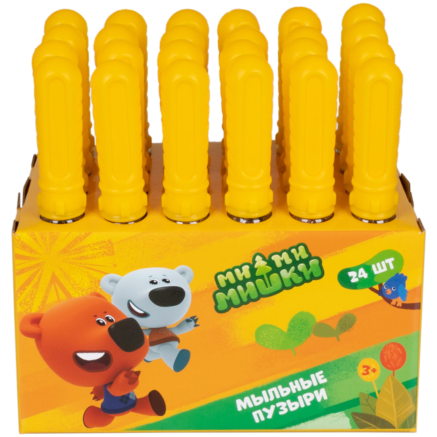 Мыльные пузыри 1TOY Ми-ми-мишки, 60 мл 