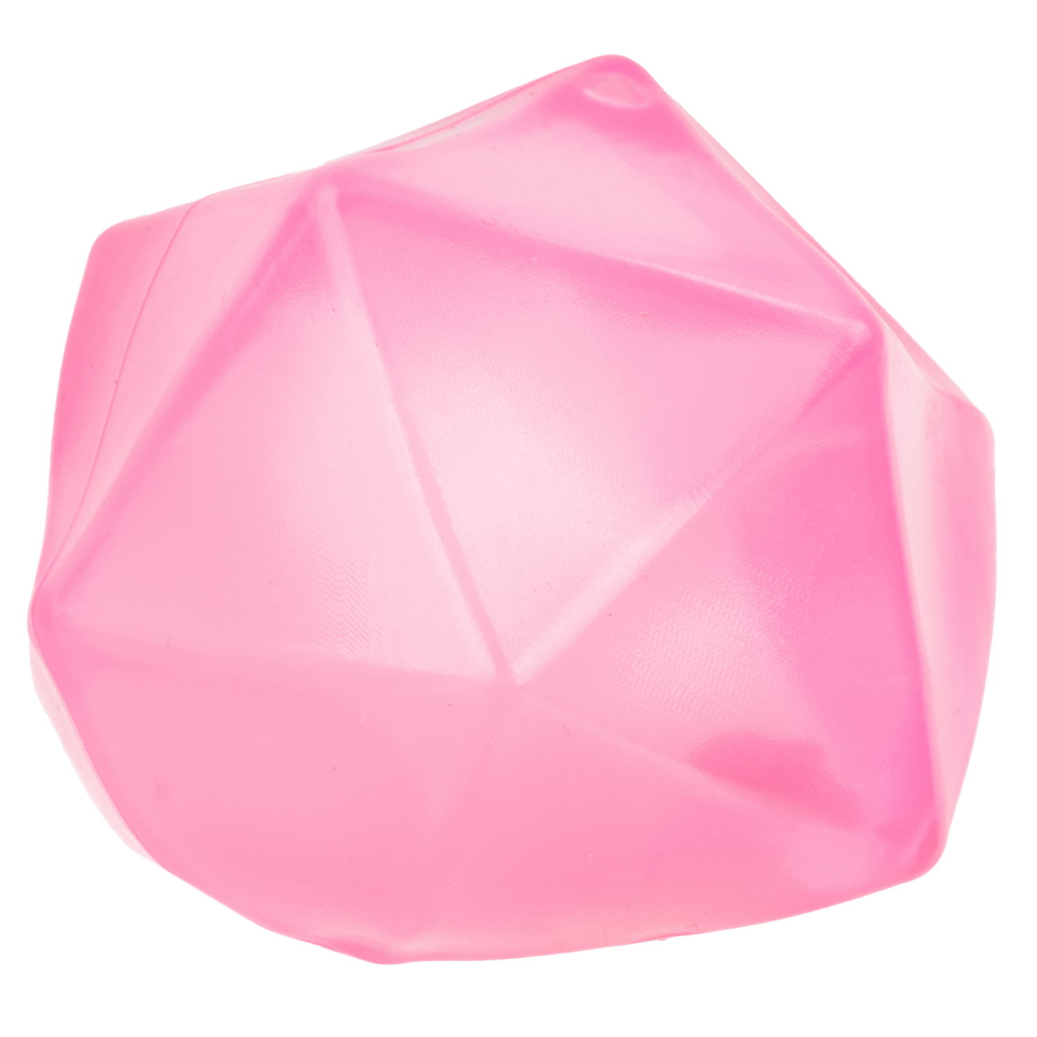 Антистресс-игрушка 1TOY Крутой замес Супергель шар полигональный,  в ассортименте, 6 см