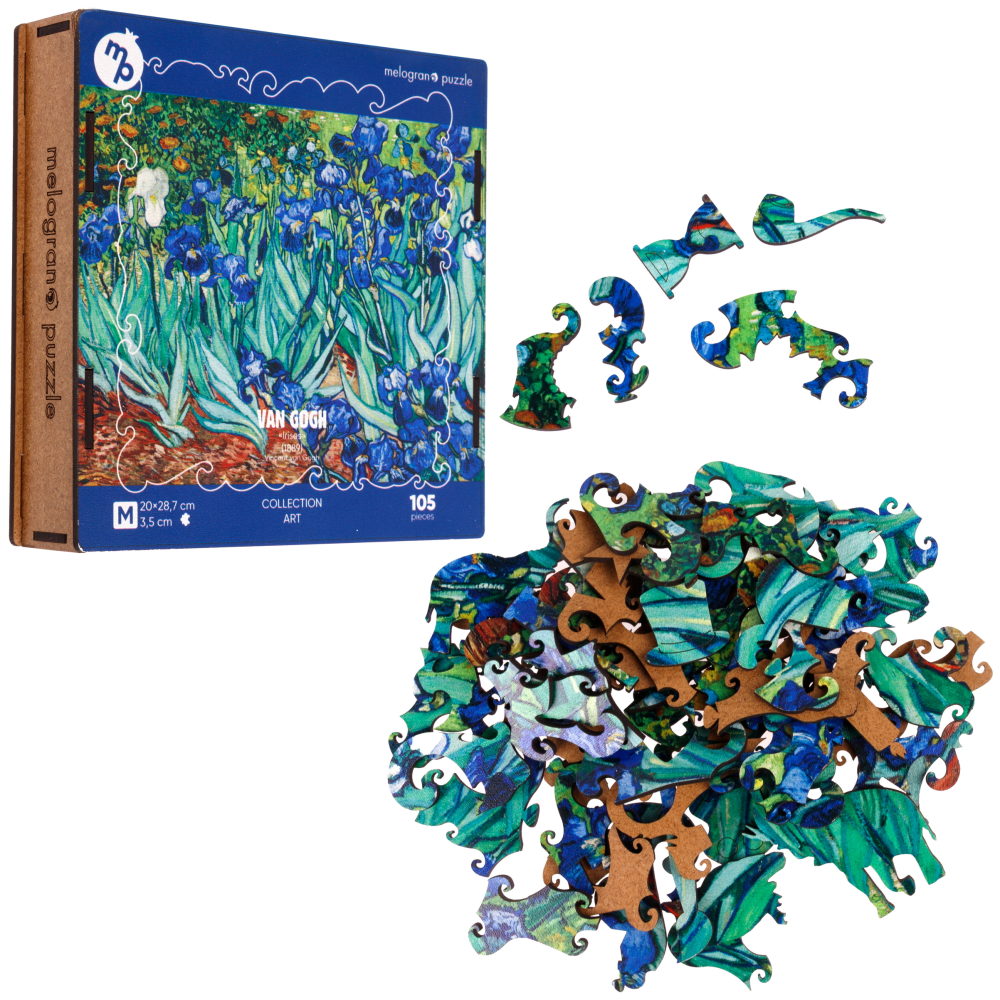 Пазлы Collection Art Винсент Ван Гог Ирисы, 105 деталей