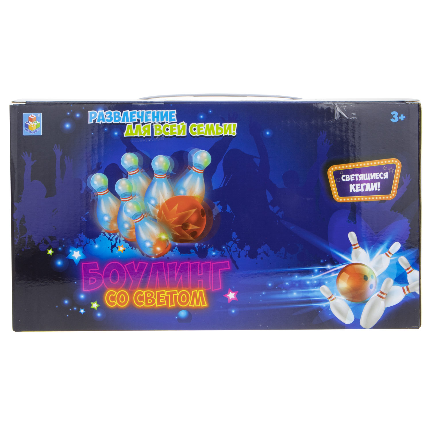 Игровой набор 1TOY "Боулинг" со световыми эффетами