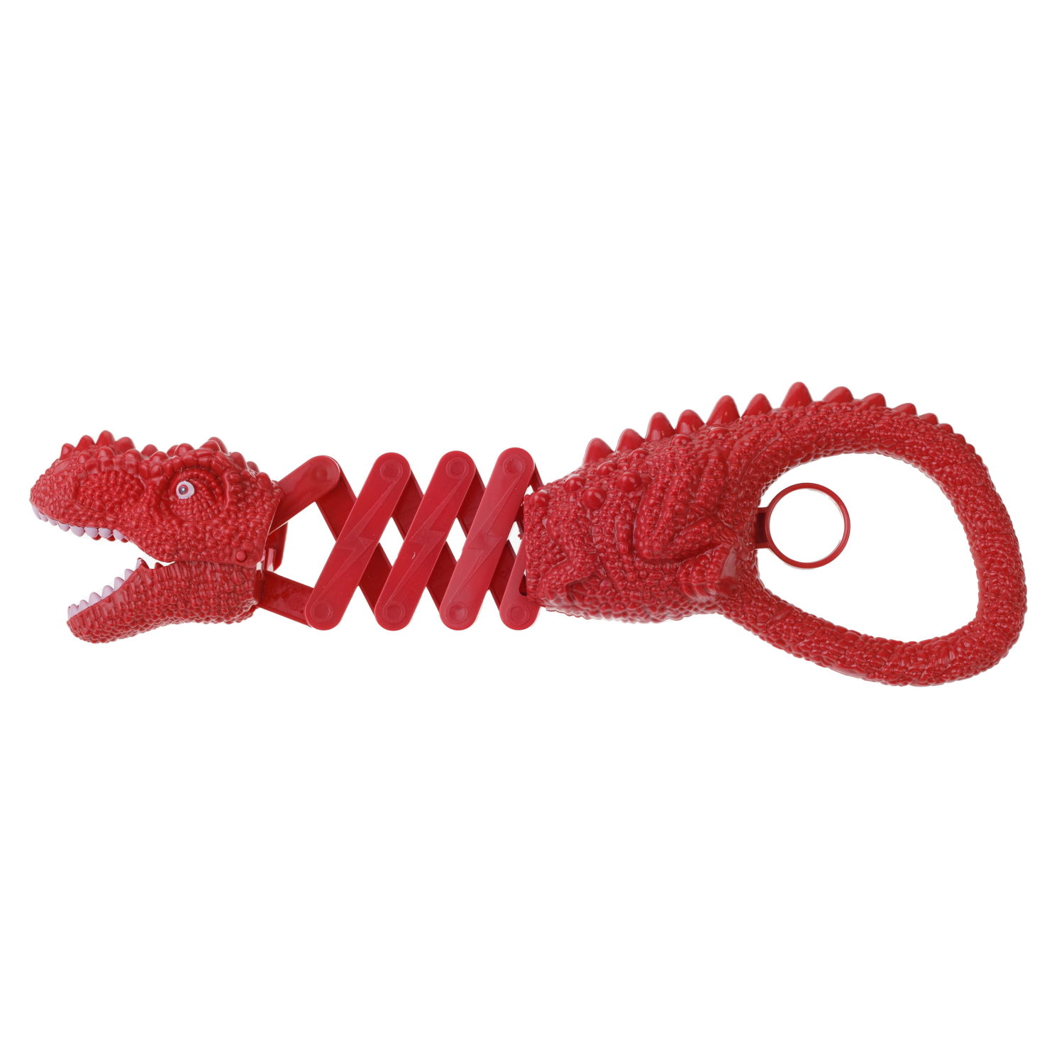 1TOY Хваталка в виде головы животного 24 см., 8 видов в ассорт., бирка, сетка