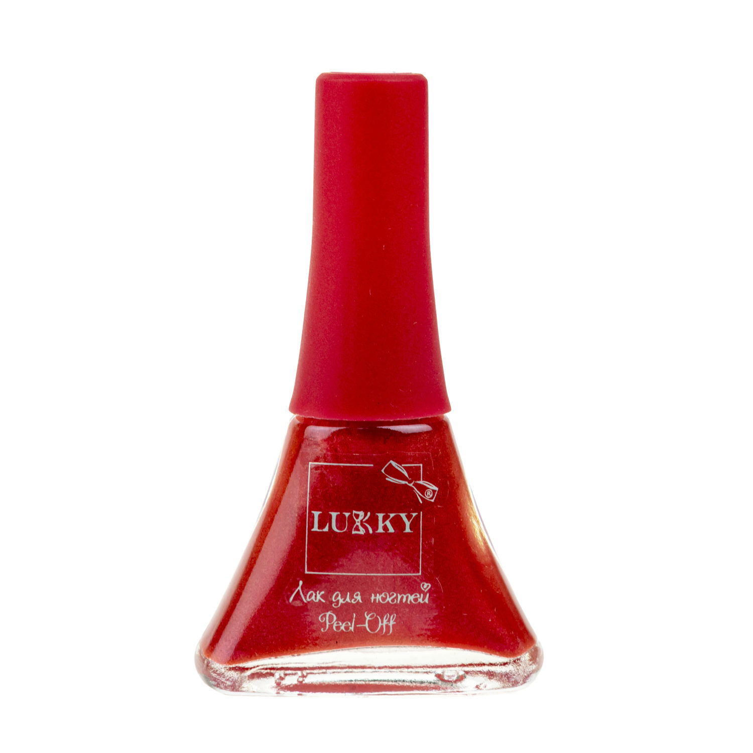 Набор для маникюра детский LUKKY Нэйл-Дизайн #2 Гламур: лак для ногтей на водной основе бордо и наклейки 
