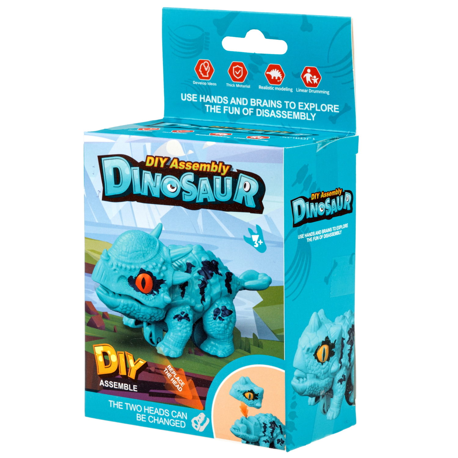 1Toy Динопарк "Мими заврики" (д/б 6 шт., в асс. 6 видов, коробка)