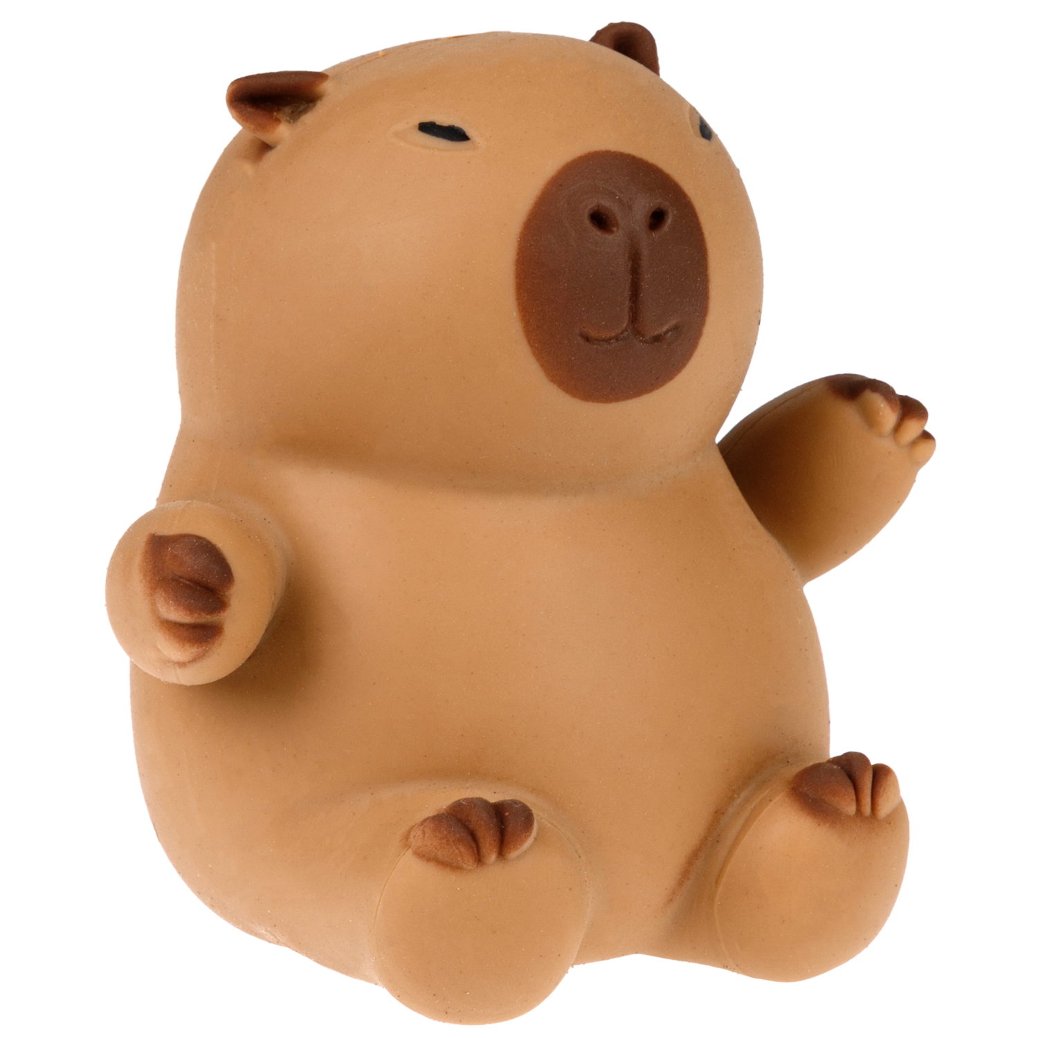Антистресс-игрушка 1TOY Крутой замес Капибара, 10х8х10 см