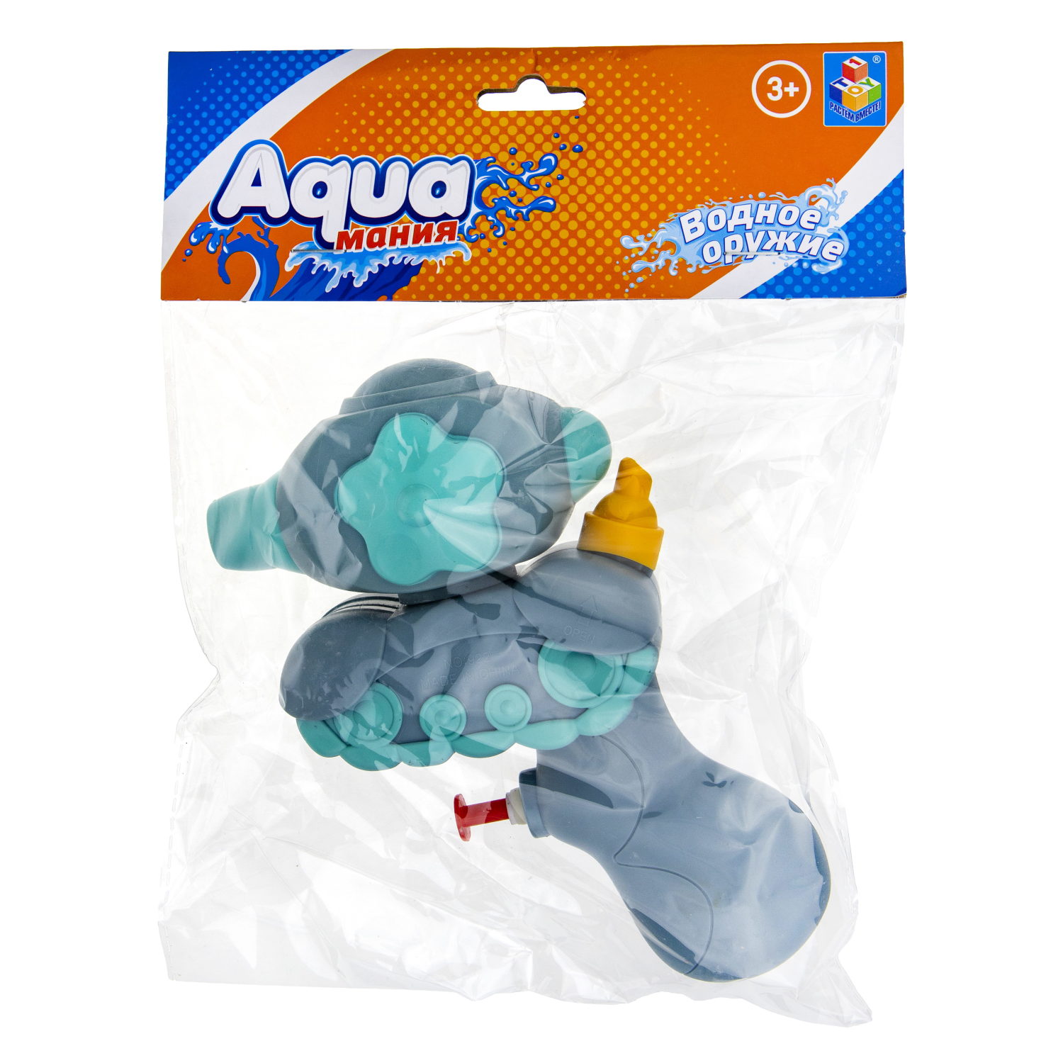 1TOY Водное оружие 11,5*16 см, синее