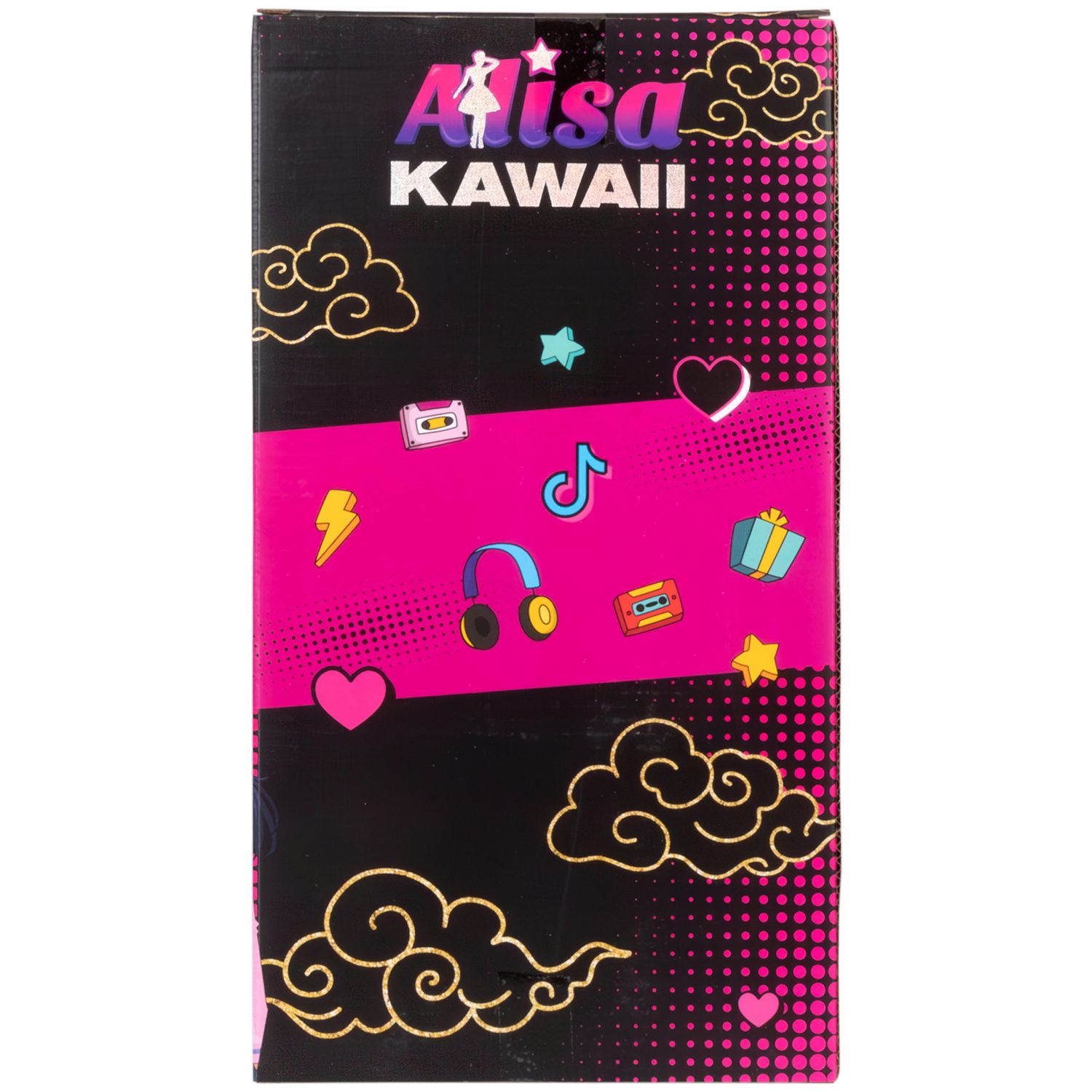 Alisa Kawaii кукла 30,5 см, с короткими темными волосами