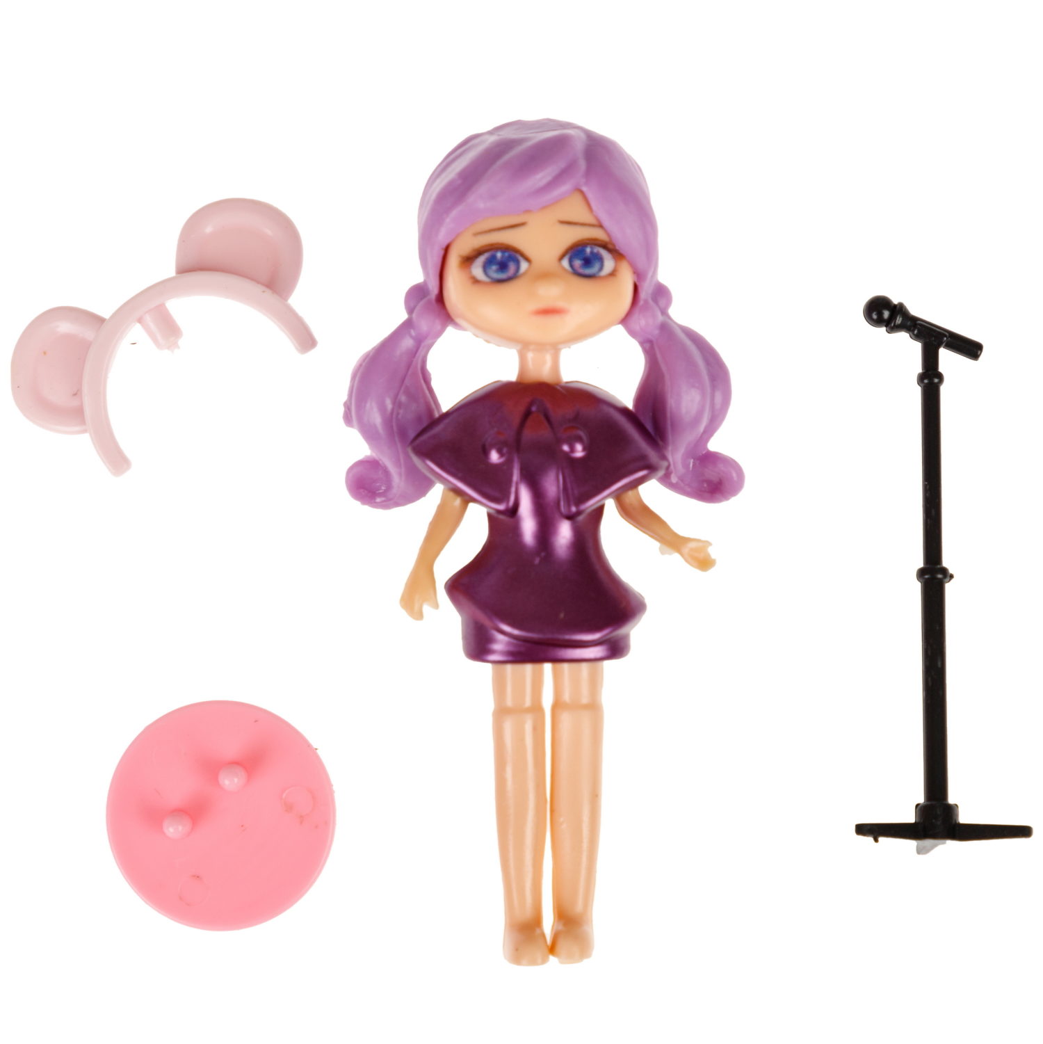 Кукла 1TOY K-POP Girls band с музыкальными инструментами, 30 видов в ассортименте