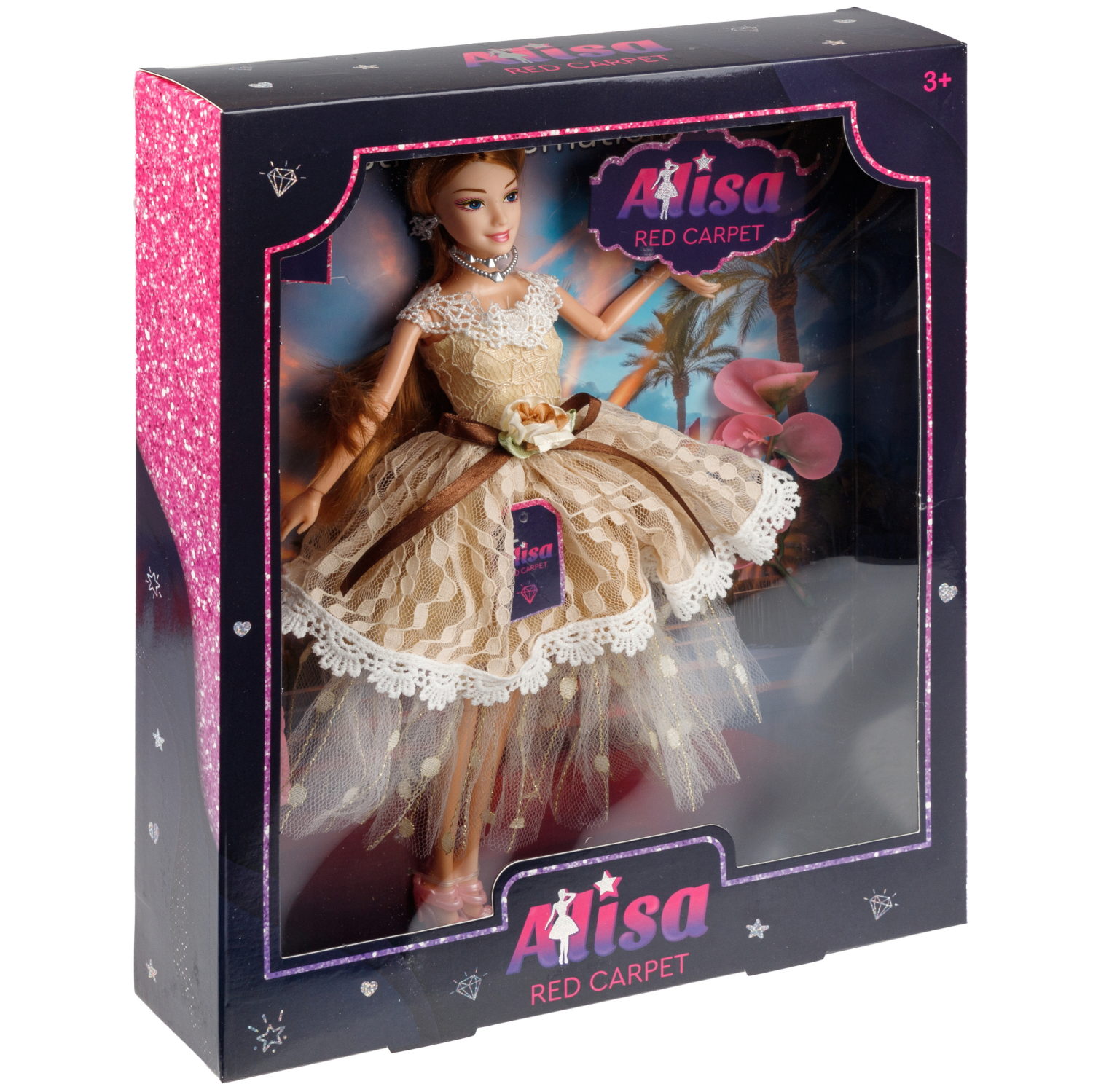 Кукла Alisa Red Carpet в пышном платье, с аксессурами, 29 см