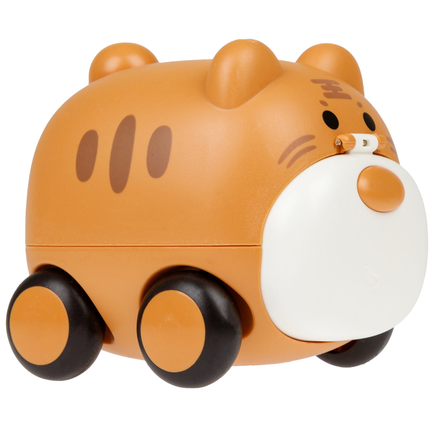 Тигр игрушка-катапульта с детёнышем 1TOY УБЕГАЙ-КА