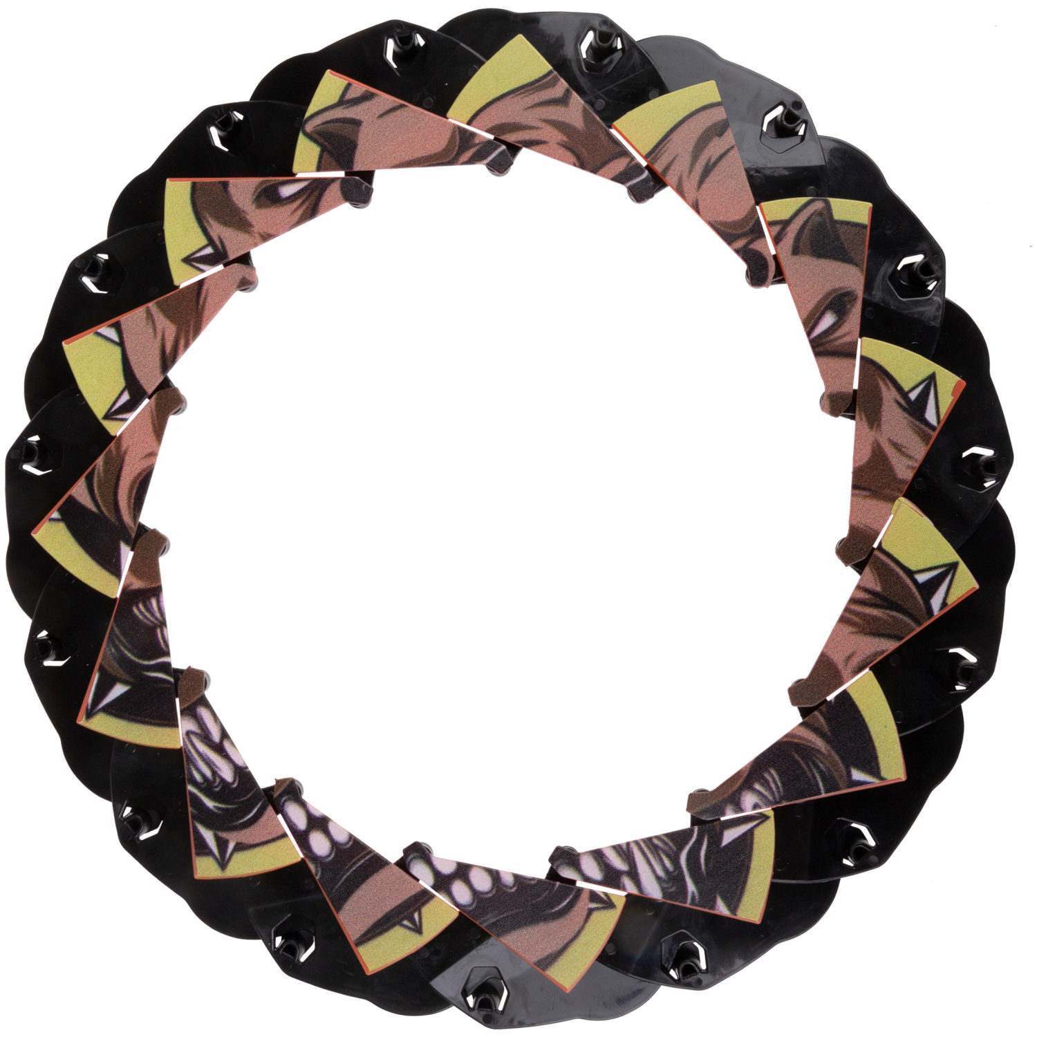 Фрисби складной 1TOY 12/25 см, двуцветный, в ассортименте