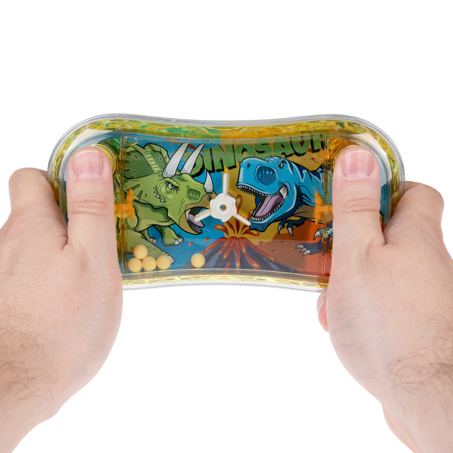 1TOY Игра с водой Забрось мячики Динозавры, 3 вида в ассортименте