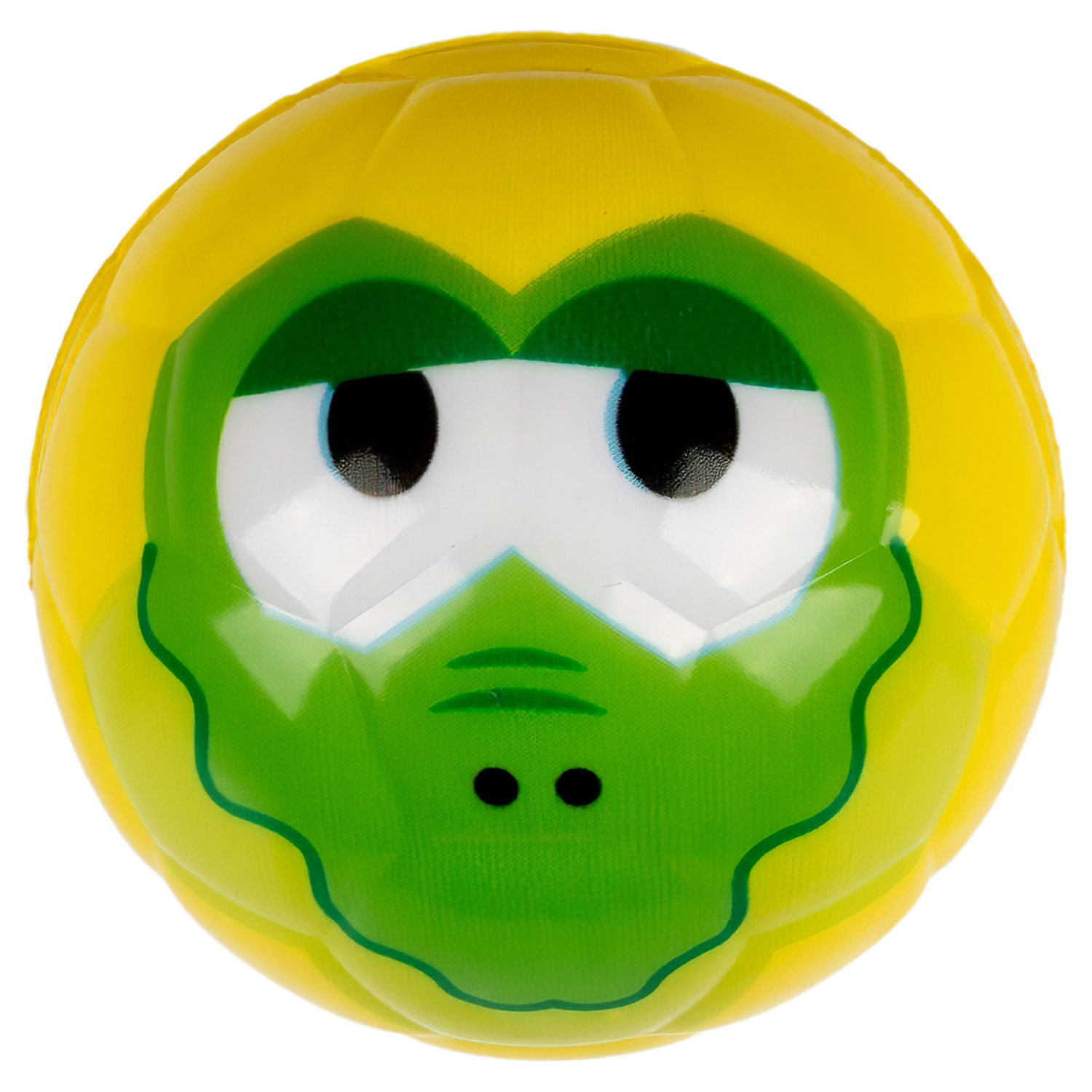 1toy мячик суперэластичный PU рифленый "Зверята" 6,3 см, дб 12 штук