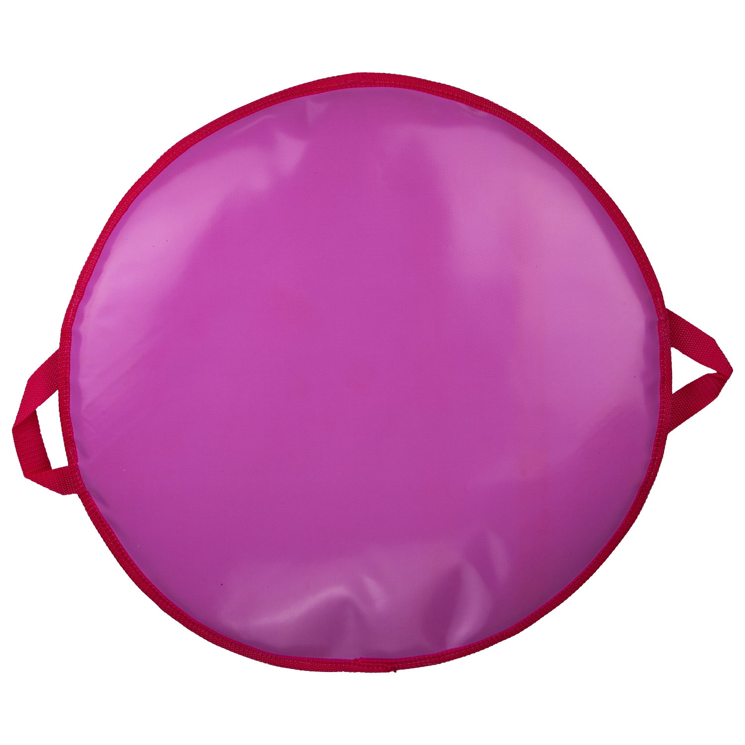 Ледянка мягкая, большая, круглая, с крепкими ручками, для катания с горки, для девочки 1toy Like Nastya, 52 см