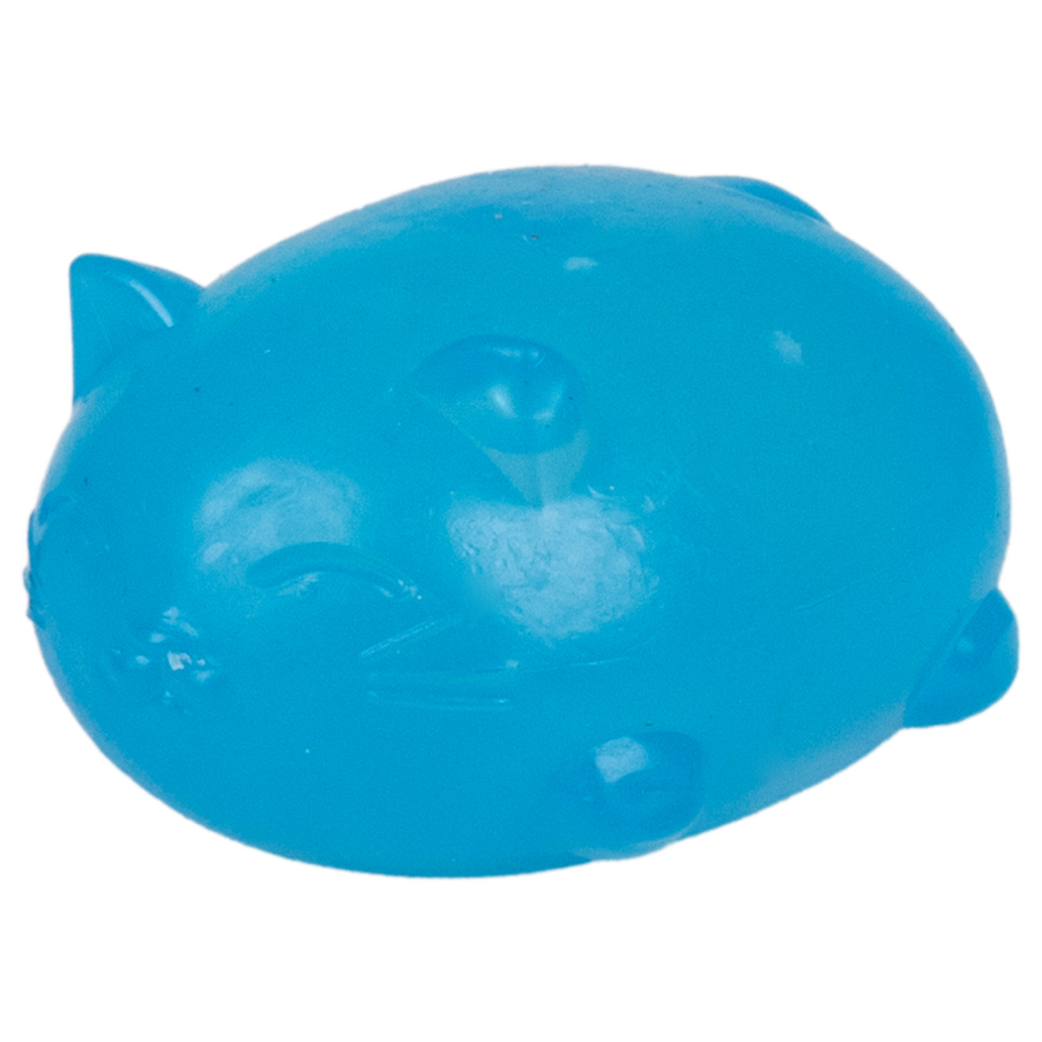 Антистресс-игрушка для рук 1TOY Крутой замес Супергель котик 4 цвета в ассортименте, 6*7,7 см