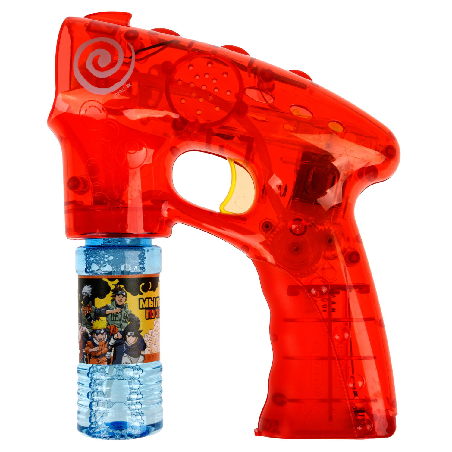 Пистолет для пускания мыльных пузырей "Наруто" со световыми эффектами, 60 мл