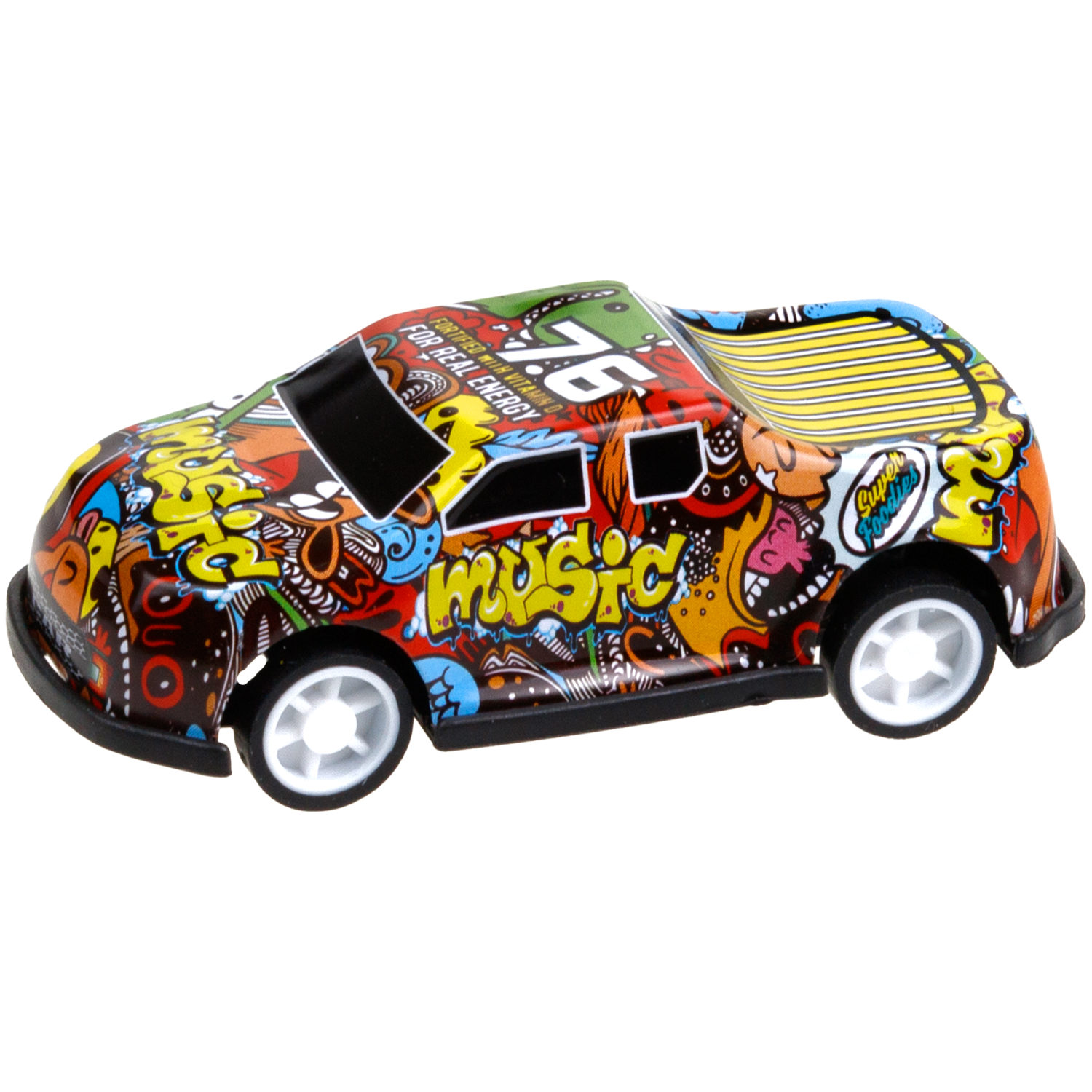 Набор металлических машинок 1TOY Драйв, инерционные, гоночные, маленькие, 6,8 см, 24 шт.