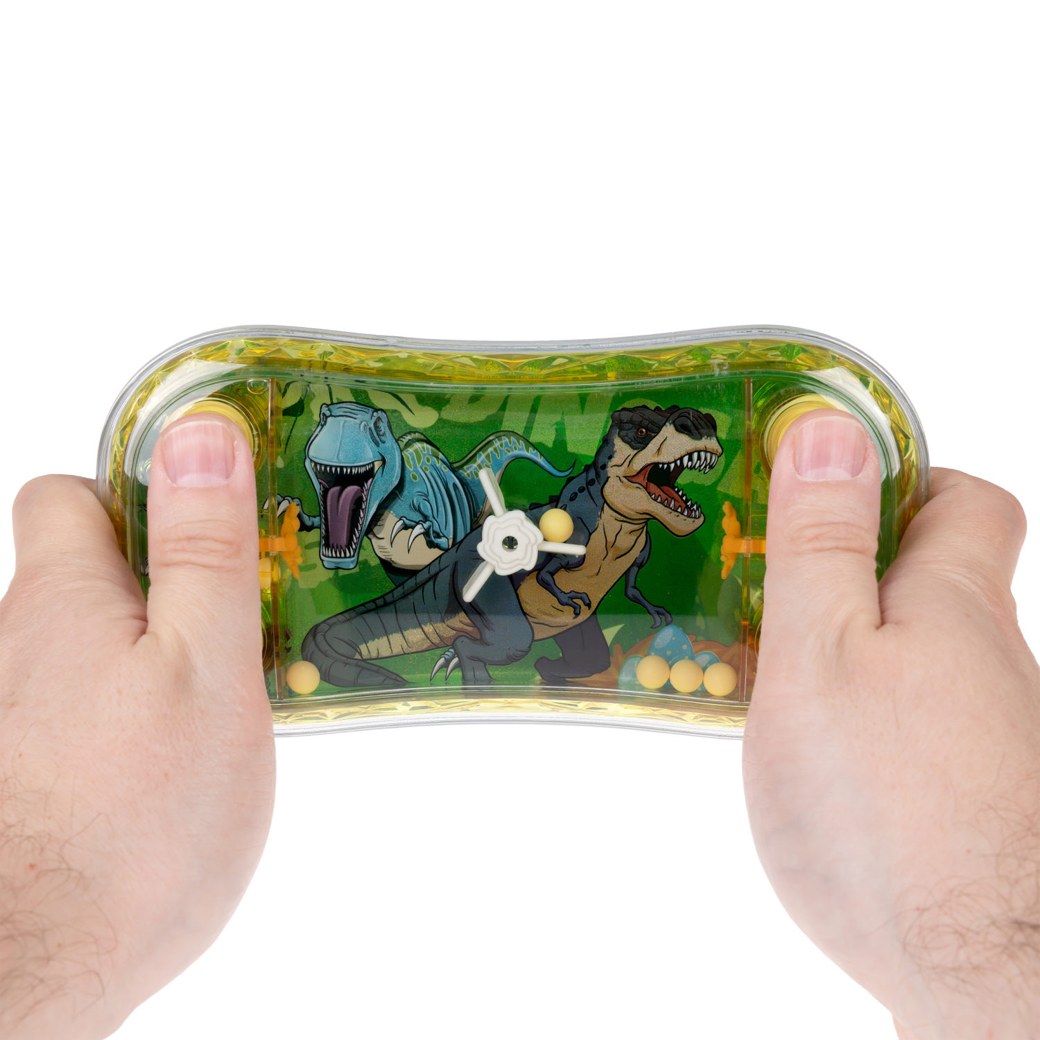 1TOY Игра с водой Забрось мячики Динозавры, 3 вида в ассортименте