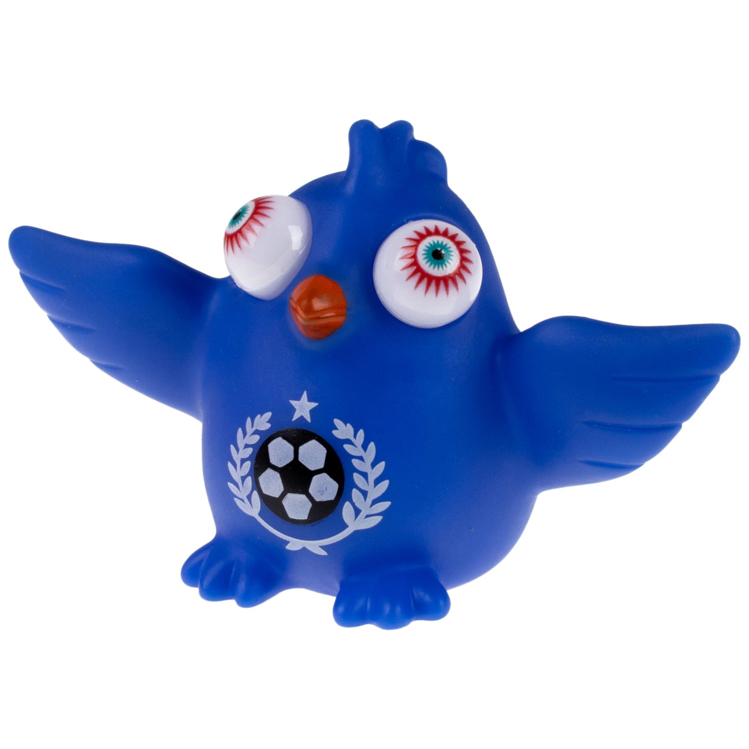 1TOY Пучеглаз-антистресс "Птицы" 7х6x5 см, синий