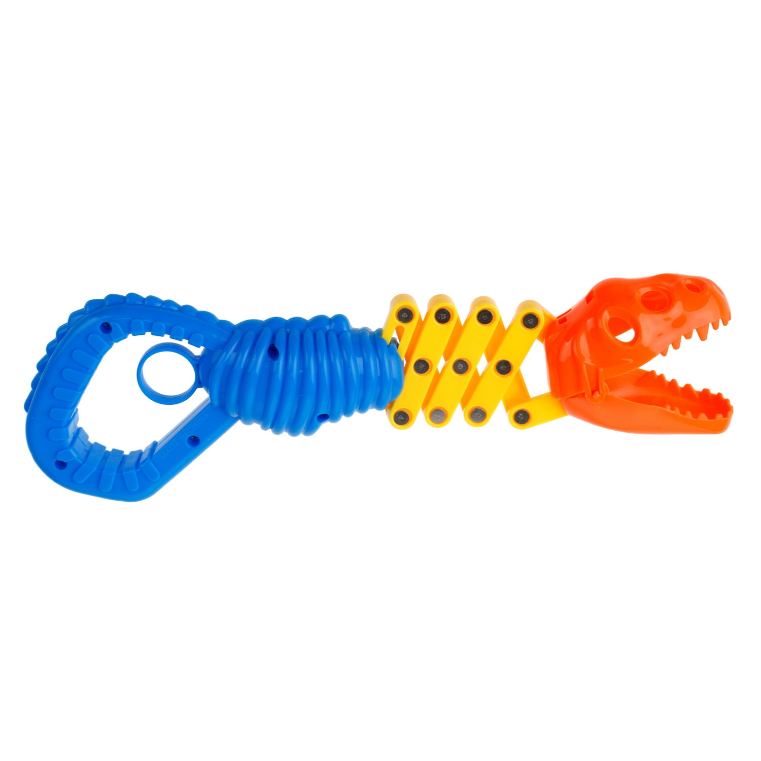 1TOY Хваталка в виде головы животного 24 см., 8 видов в ассорт., бирка, сетка