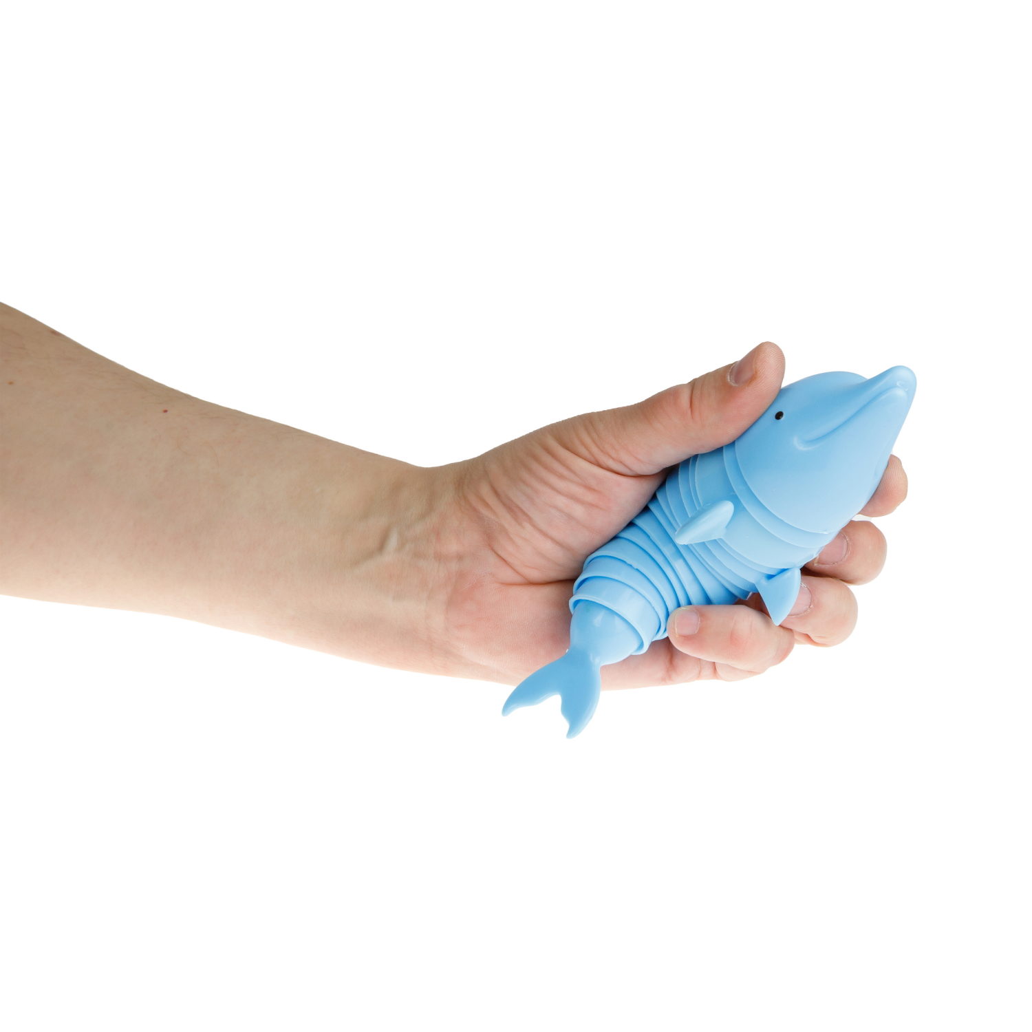 Развивающая антистресс-игрушка 1TOY Гремушка дельфин