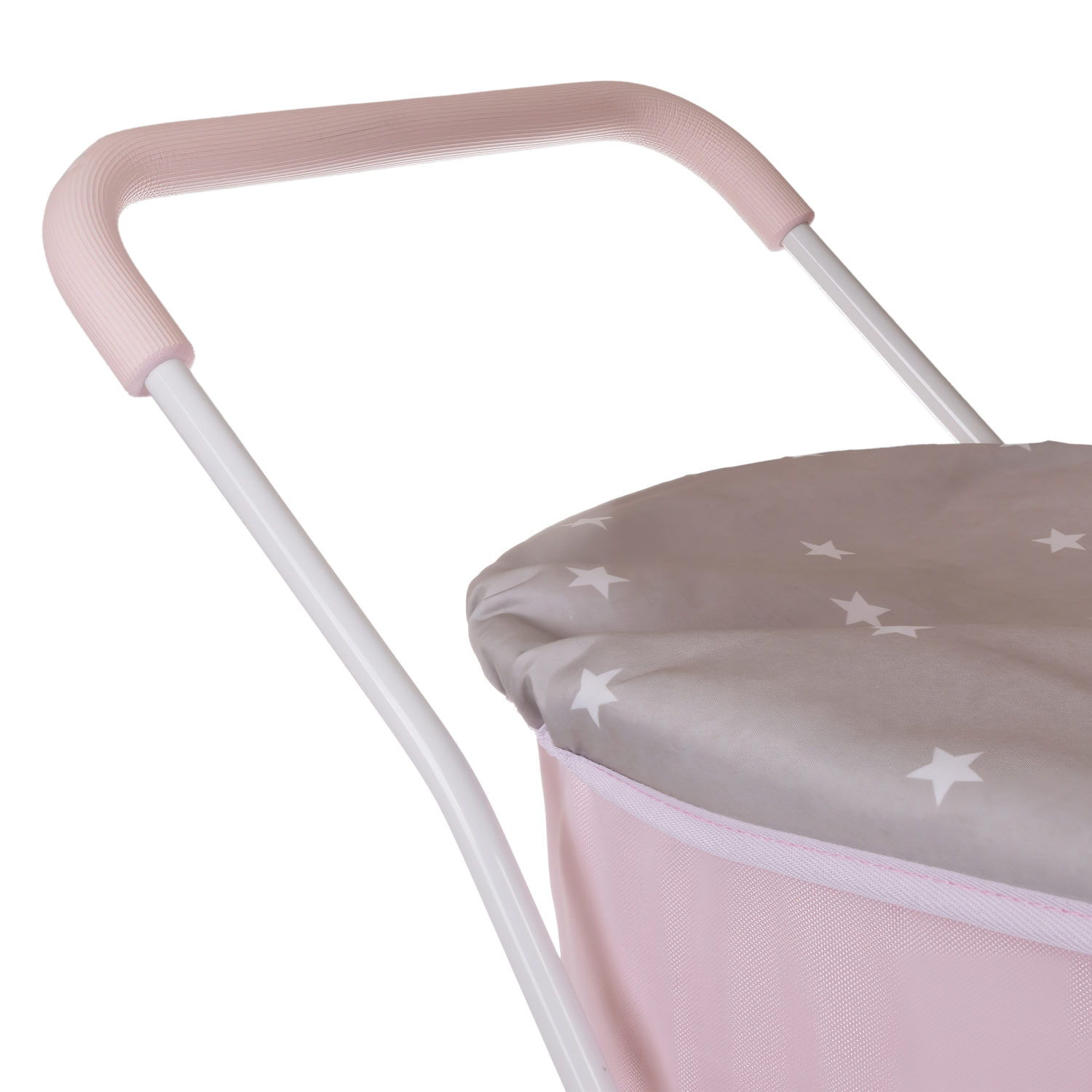 Коляска-люлька для кукол Arias детская, прогулочная, складная, большая, высокая, с сумкой