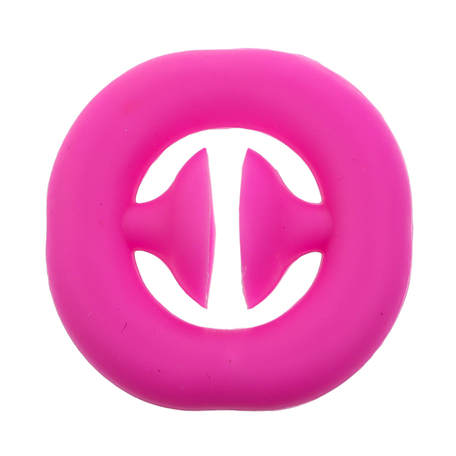 Эспандер-антистресс для кисти, одноцветный, 6 ярких цветов в ассортименте, 6*1,5см, пакет