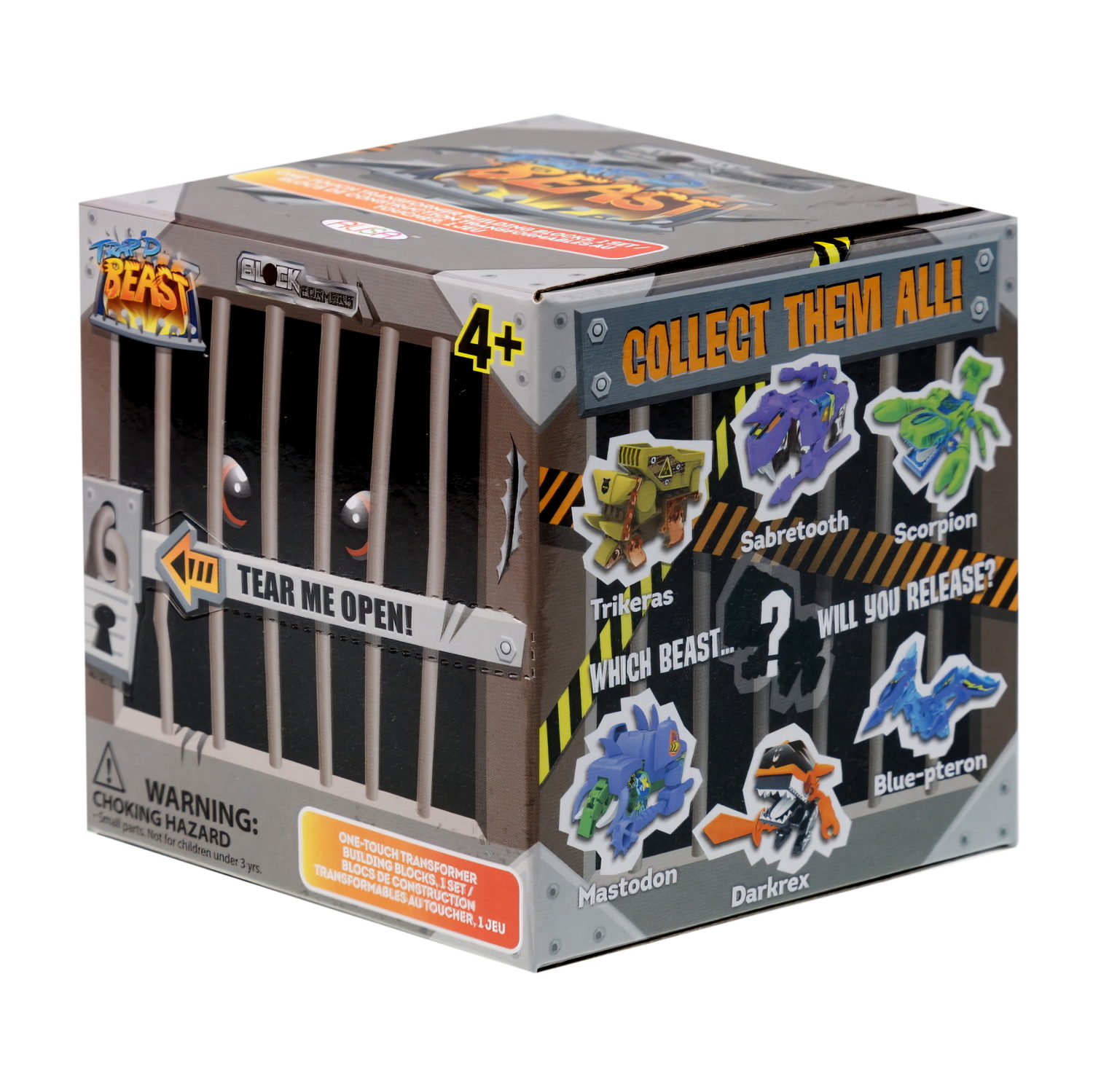 Конструктор 1TOY "Монстр в кубе", 12 видов, 1 шт.