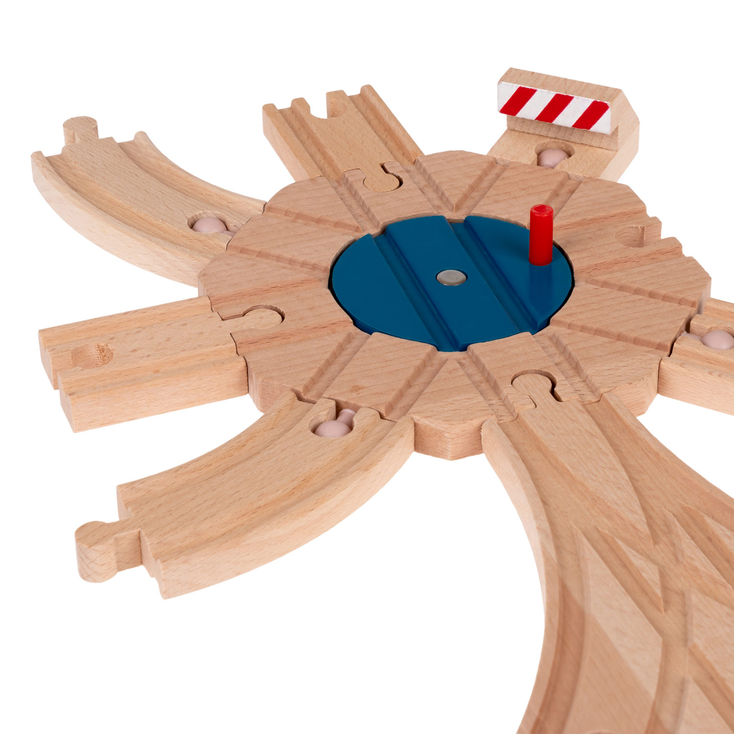 Рельсы 1TOY Goodok с переключателем направления, для железной дороги, 8 деталей