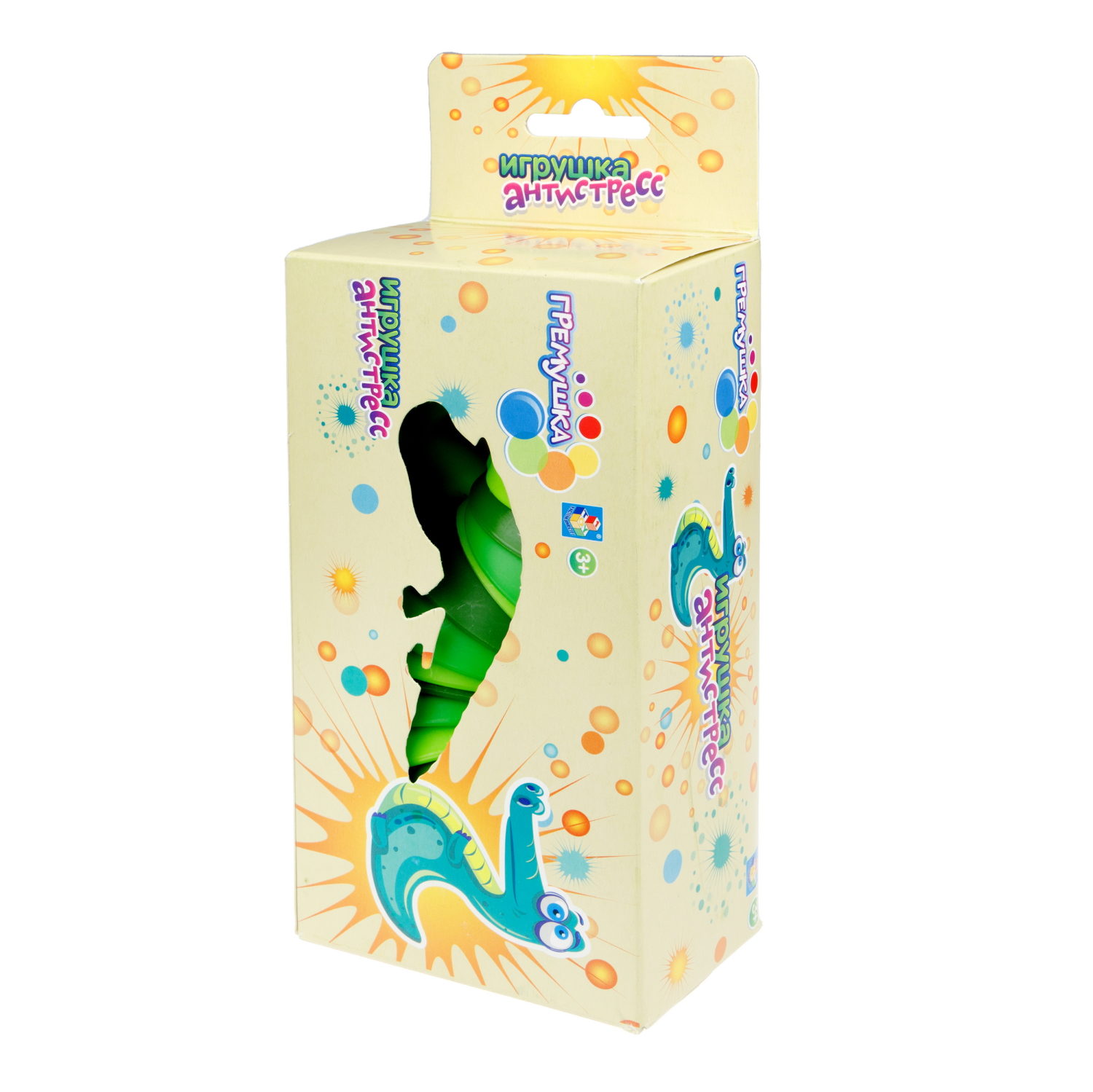 Крокодил 1TOY Гремушка 