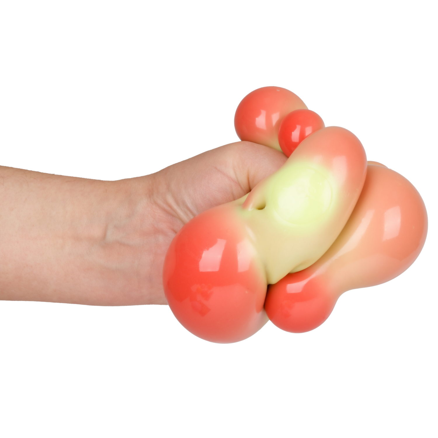 Игрушка-антистресс 1TOY Крутой замес Залиплющ, Плюшар, меняет цвет, 10 см, зеленый