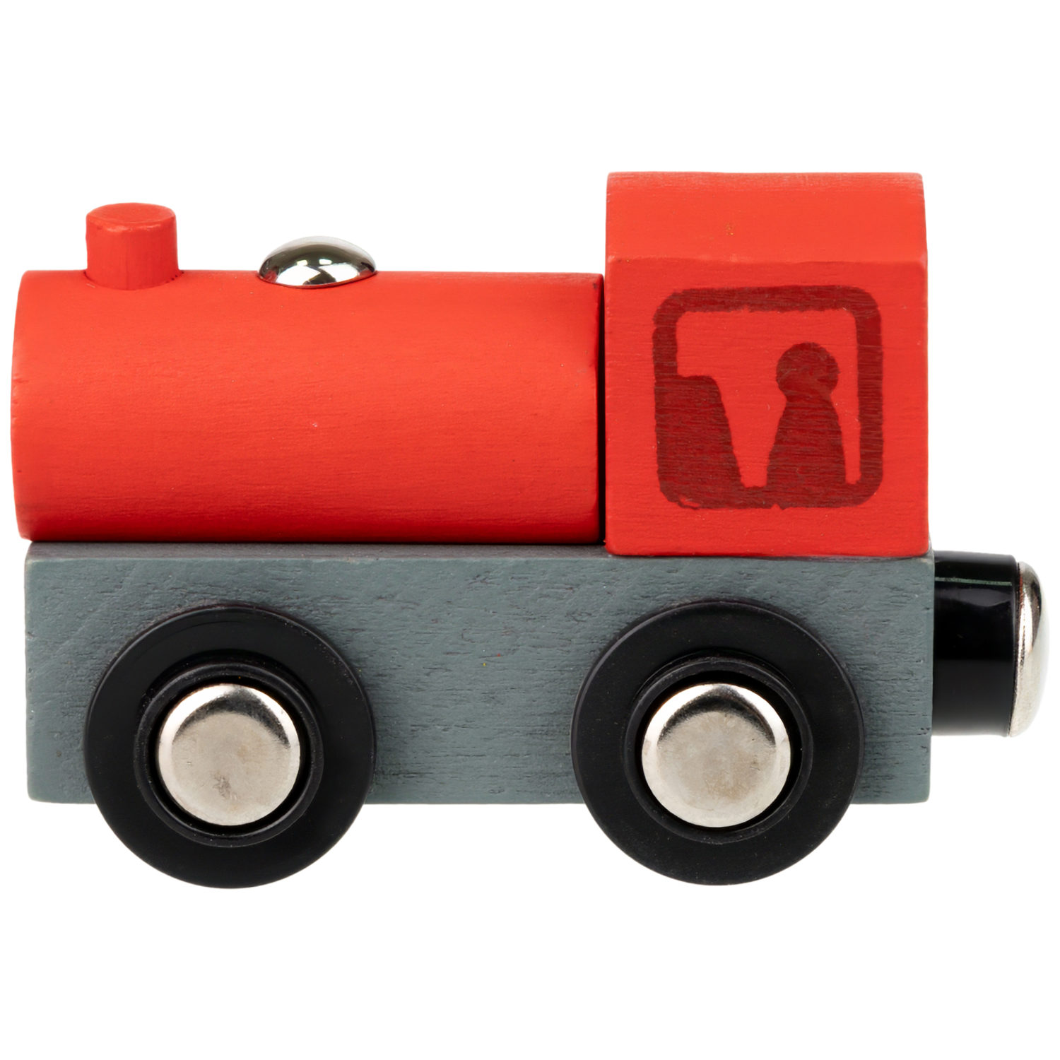 Деревянная железная дорога 1TOY GOODOK "Грузоперевозки" с поездом и аксессуарами, 16 деталей