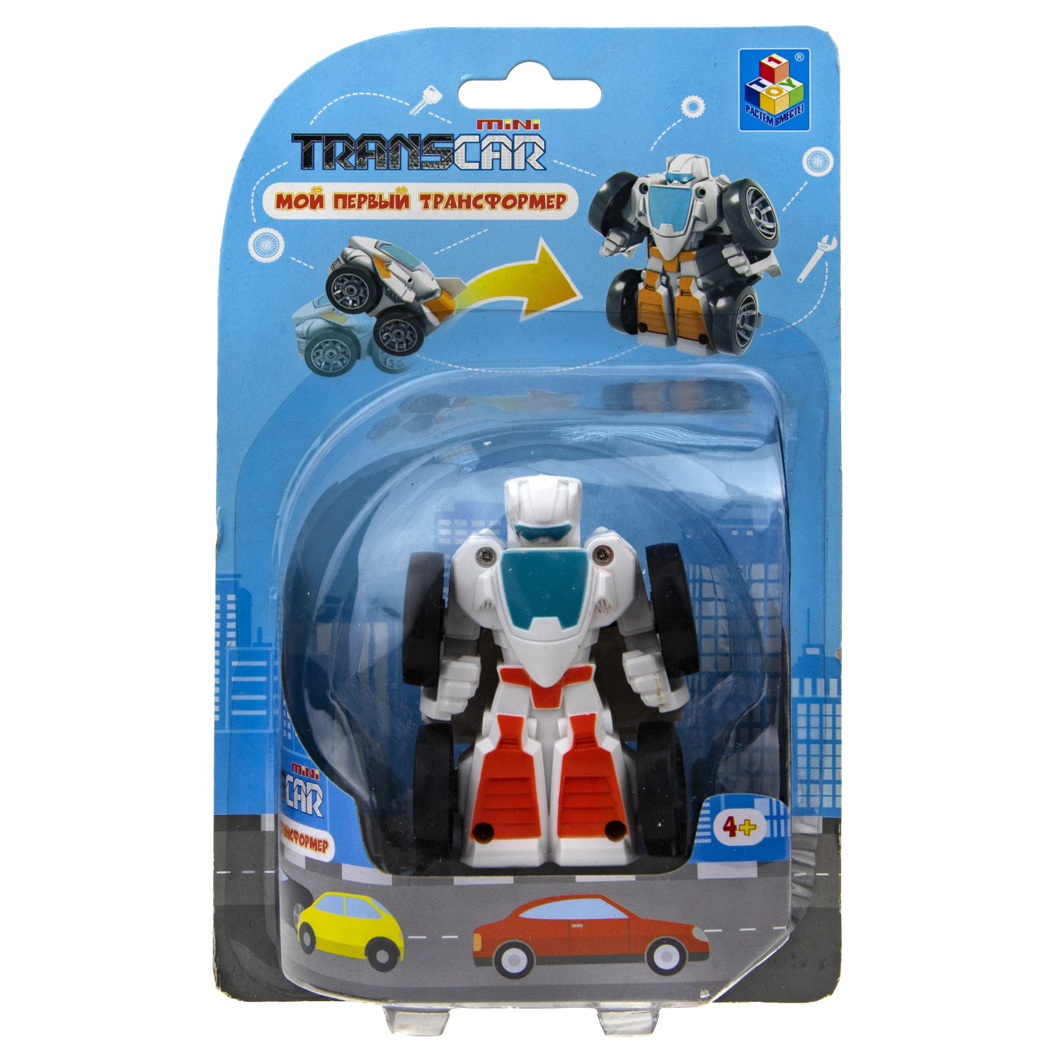 Трансформер 1TOY "Мой первый трансформер" Истребитель