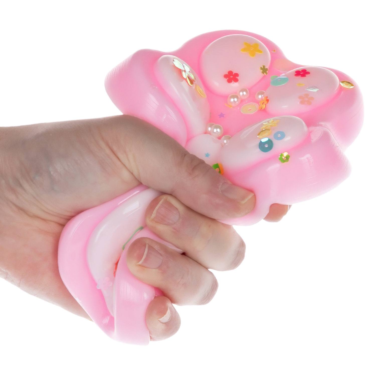 Таба лапа цветная 1TOY Крутой замес, большая, 14х3,5 см