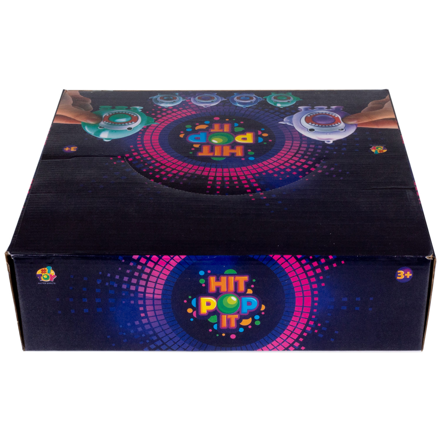 1TOY Жмяка Hit Pop It "Акулы" на присосках 8,5х4х7 см, 4 вида в ассортименте