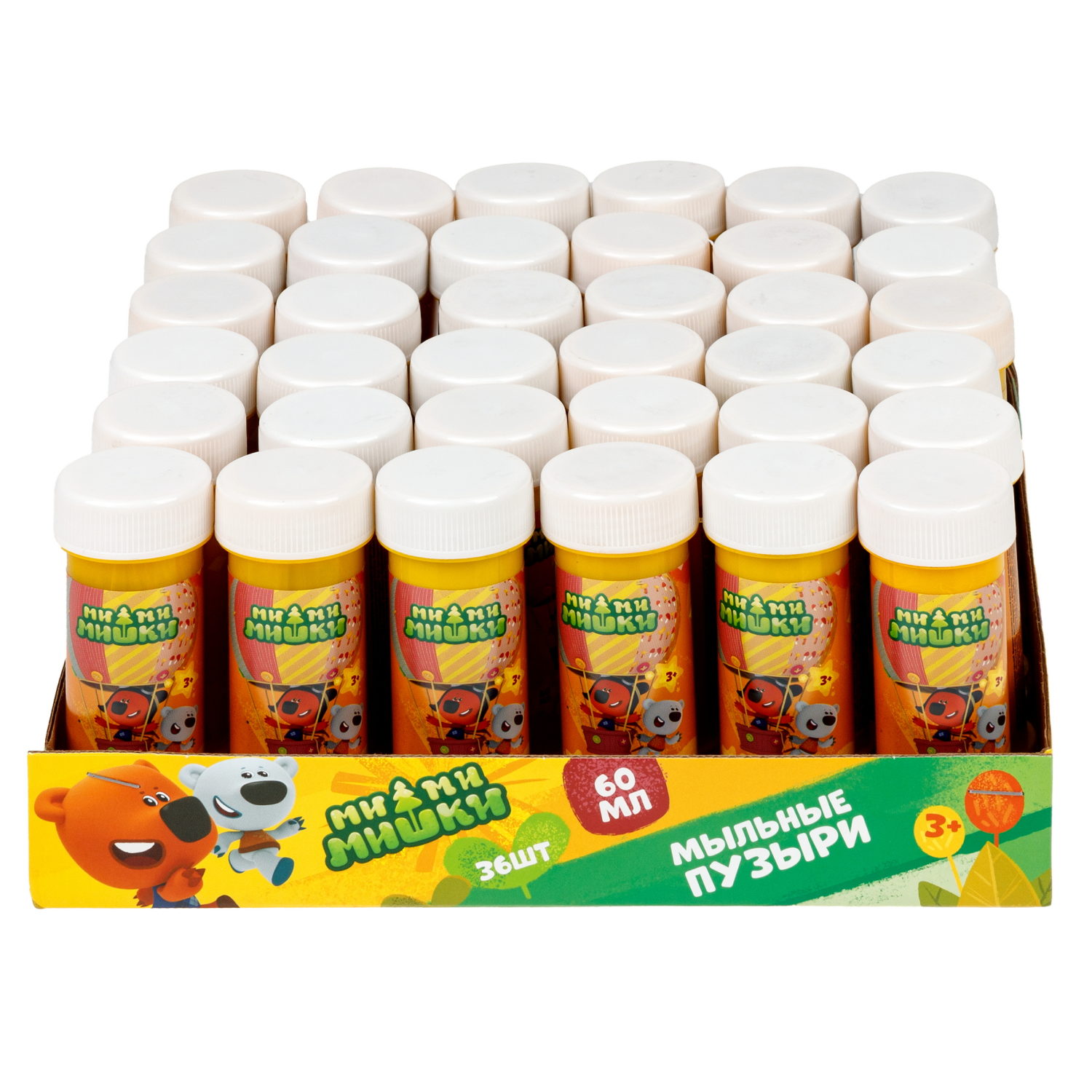 Мыльные пузыри 1TOY Ми-ми-мишки, 60 мл