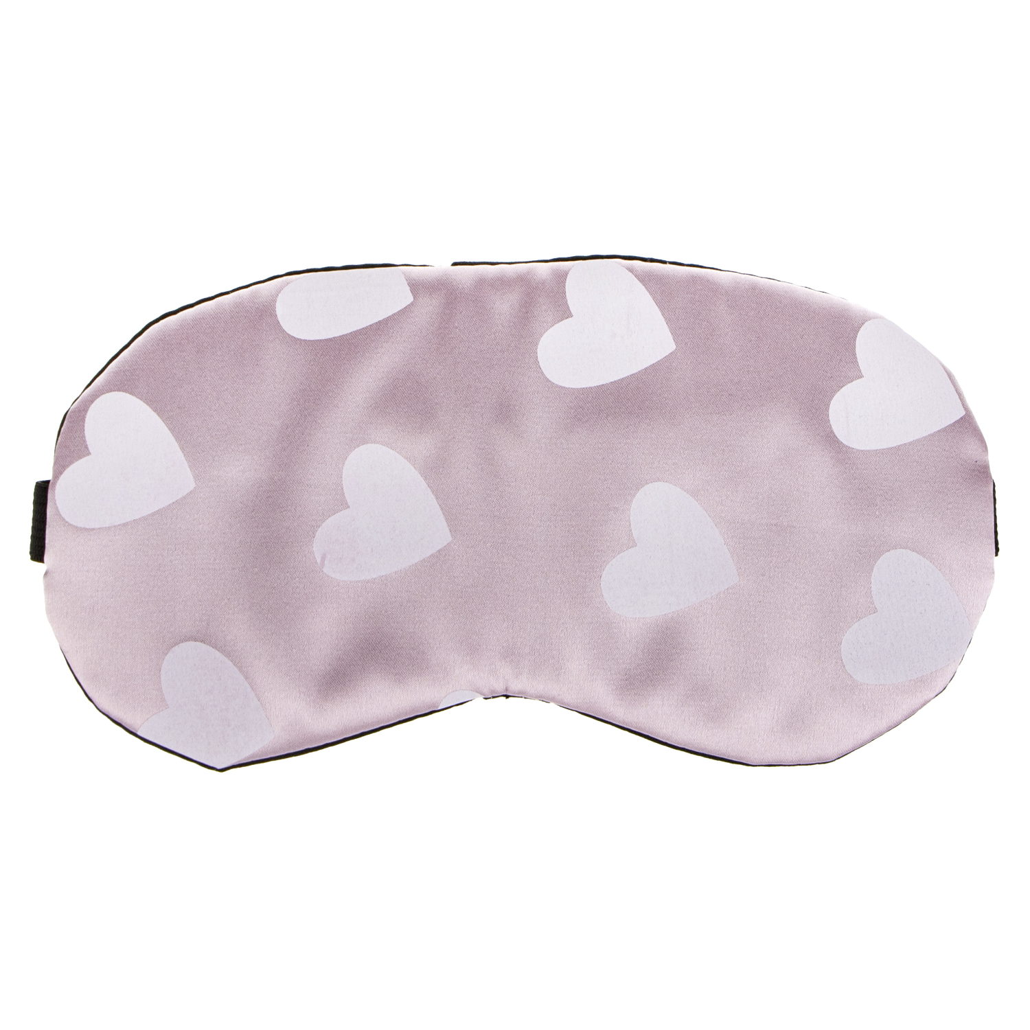 Маска для сна Lukky Fashion "Сердечки" розовый