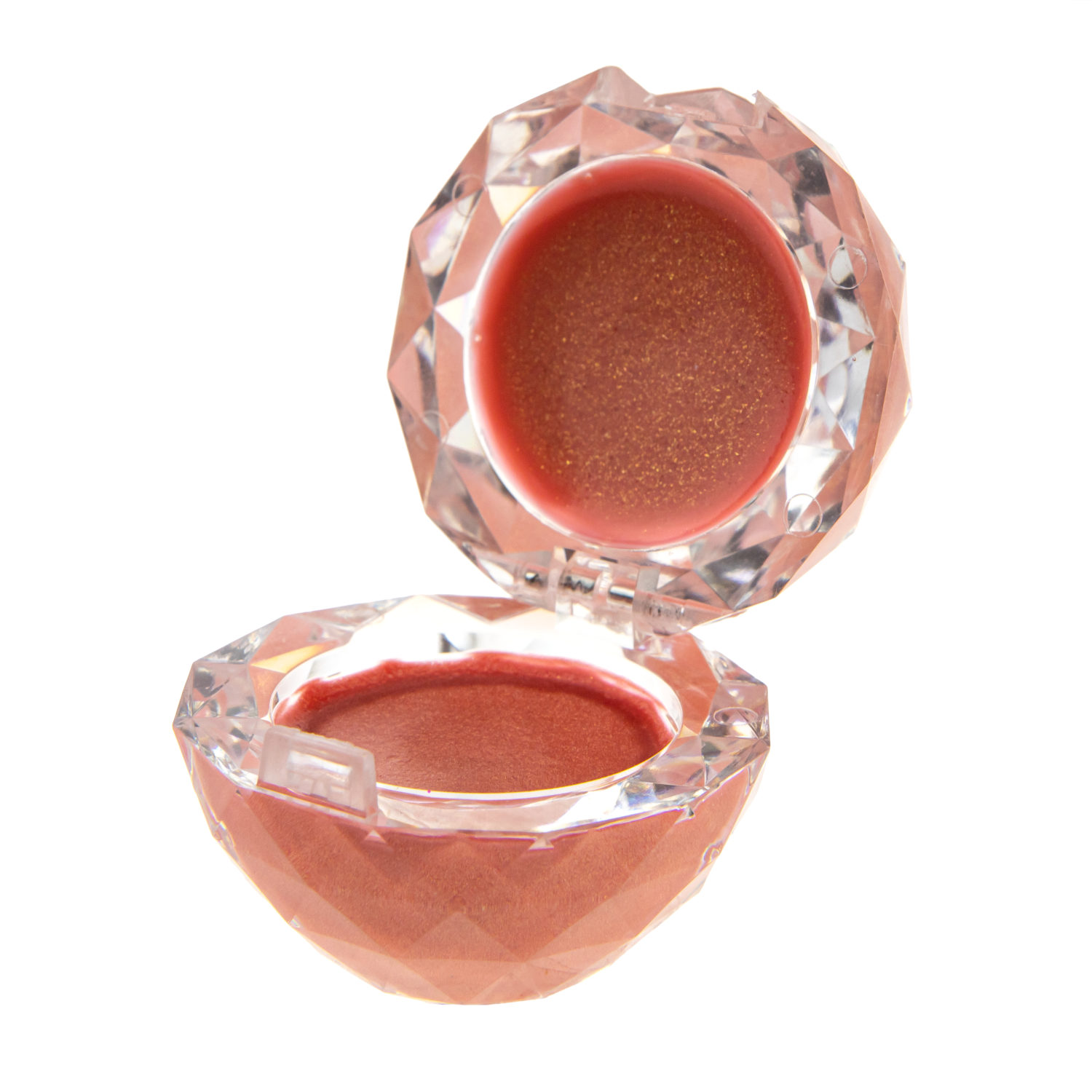 Блеск для губ с ароматом конфет Lukky Даймонд, 2 цвета: коралловый и пастельно-розовый, бальзам для губ увлажняющий, 10 г