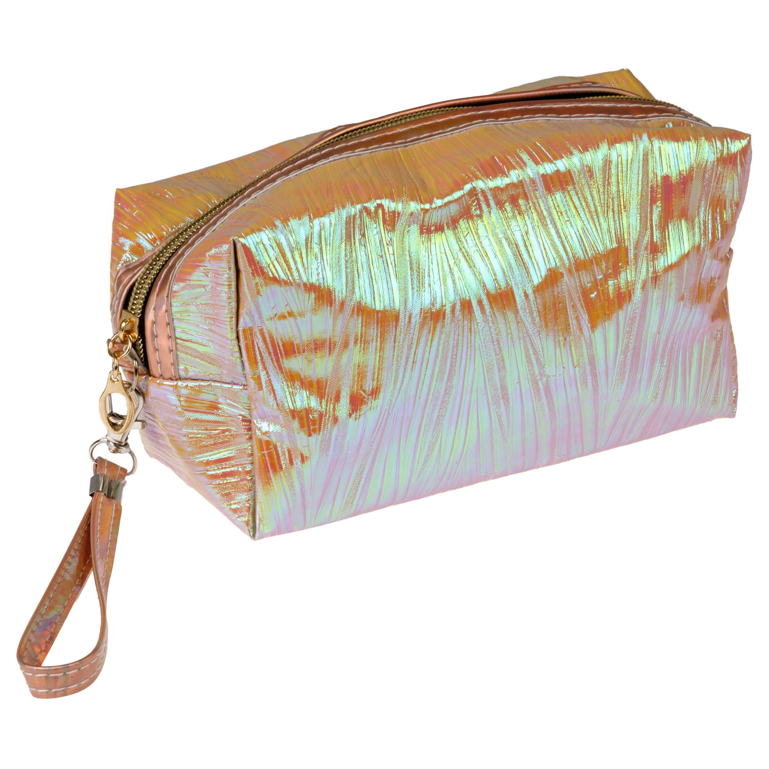 Косметичка блестящая,Lukky Love, 18*8*10,5 см