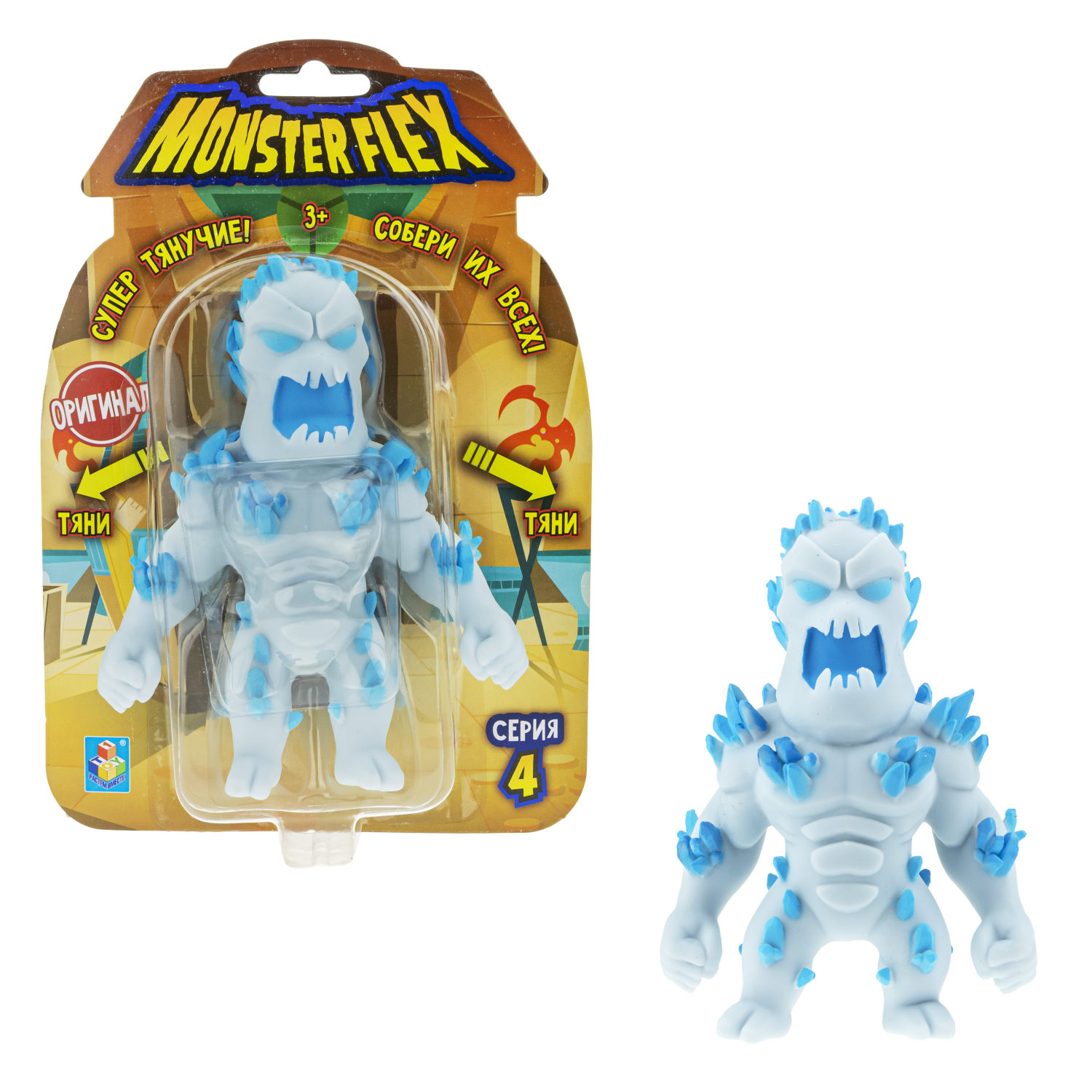 Тянущиеся фигурки 1TOY Monster Flex, серия 4, 15 см, 14 видов в ассортименте